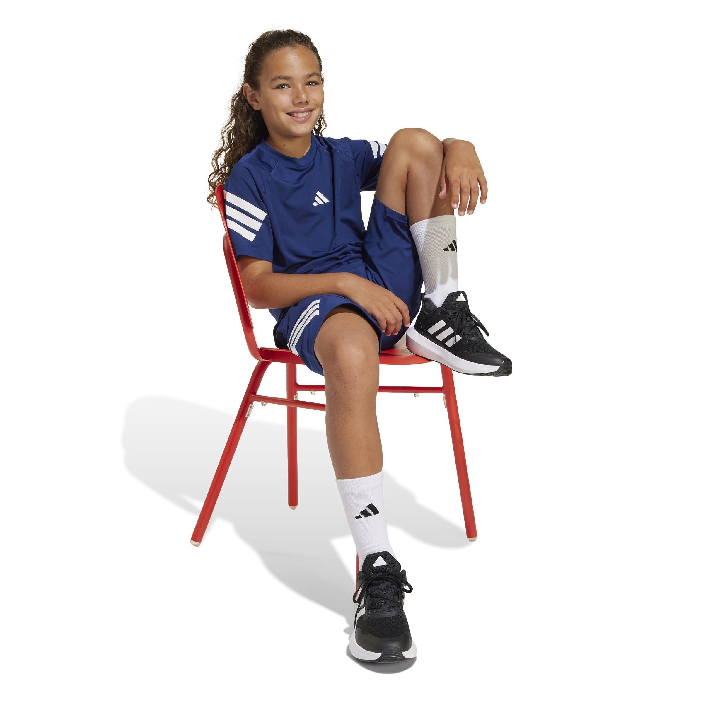 Dark Blue/White - adidas - All Sports Regular Fit T-Shirt - 4