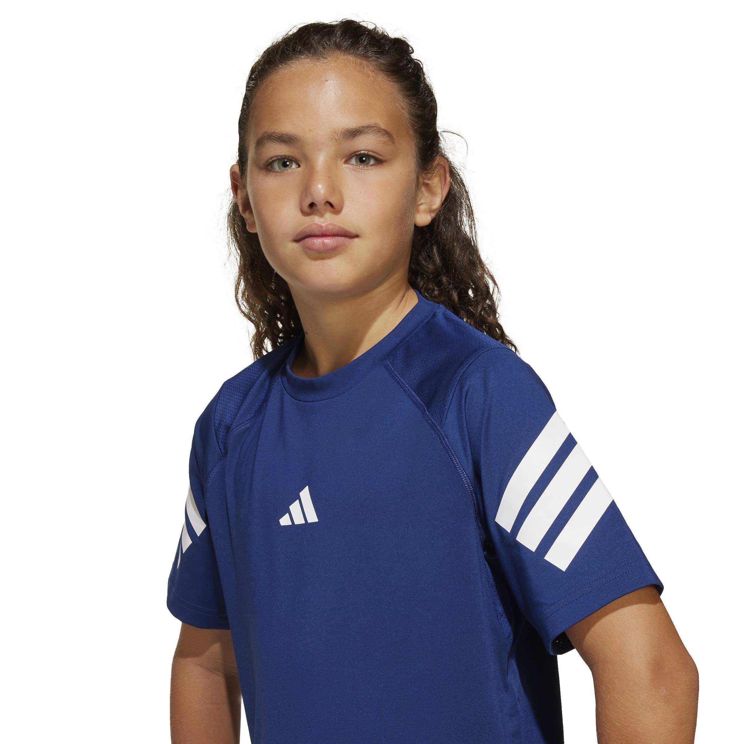 Dark Blue/White - adidas - All Sports Regular Fit T-Shirt - 5