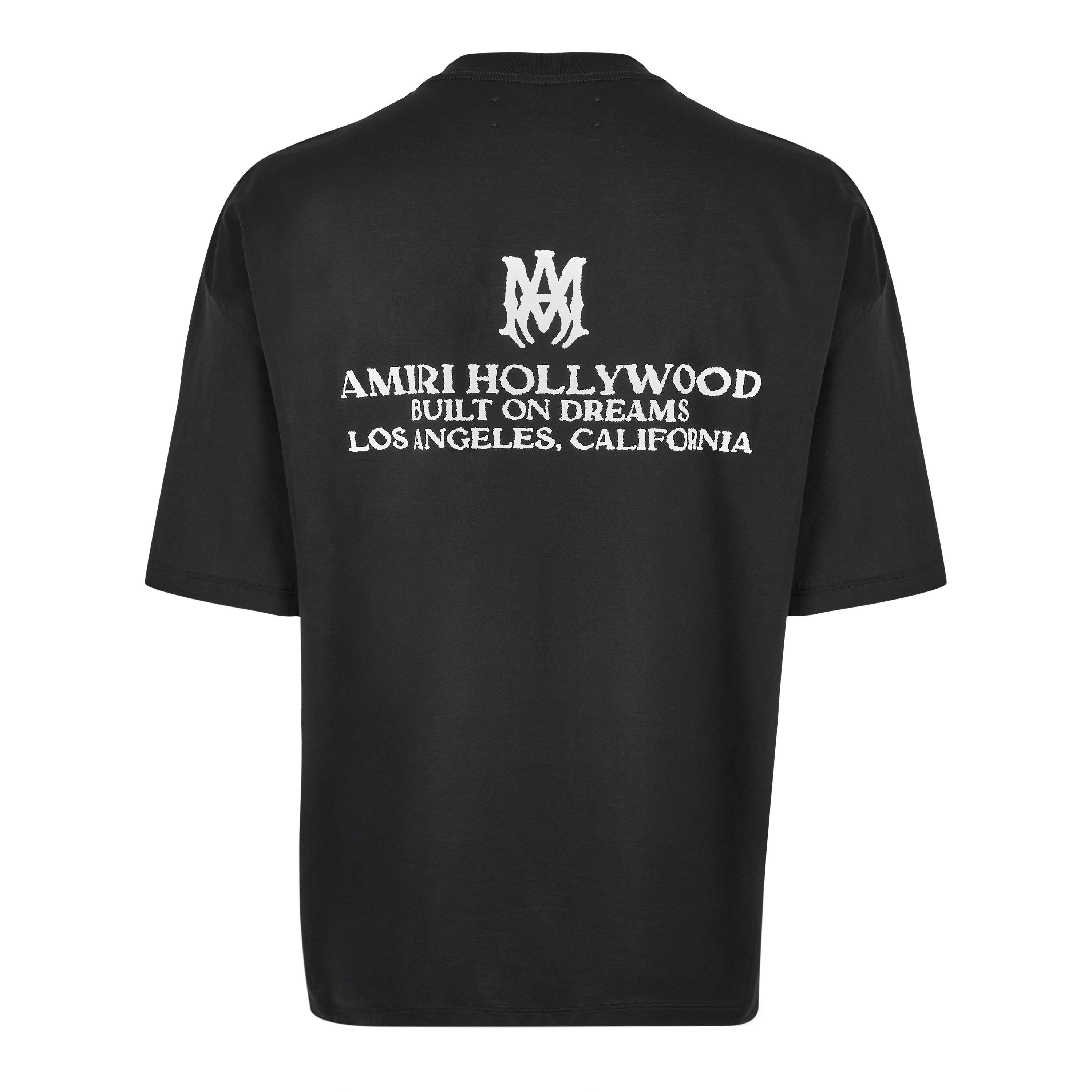 Black - Amiri - Amiri Hollywood Tee Sn64 - 2