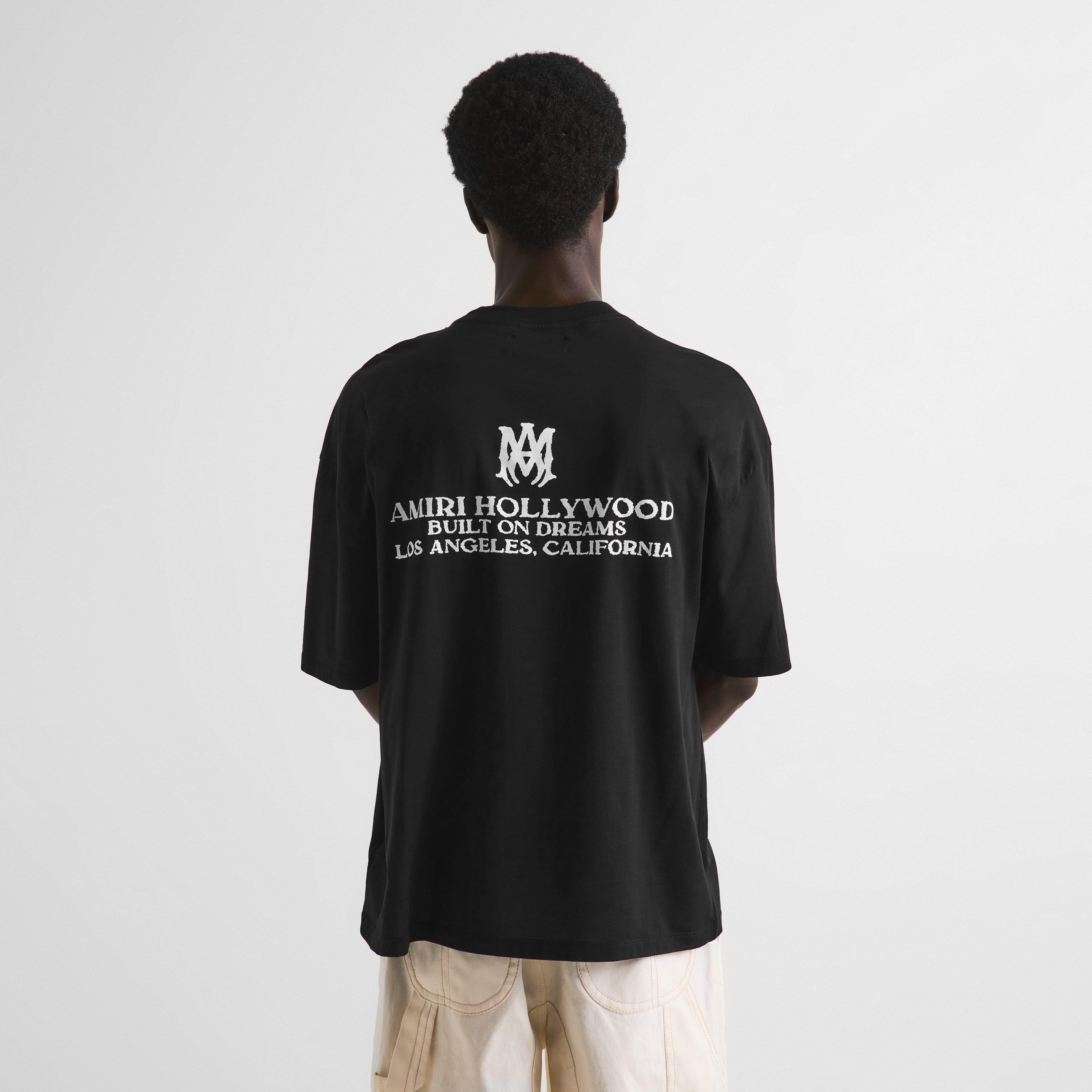 Black - Amiri - Amiri Hollywood Tee Sn64 - 4