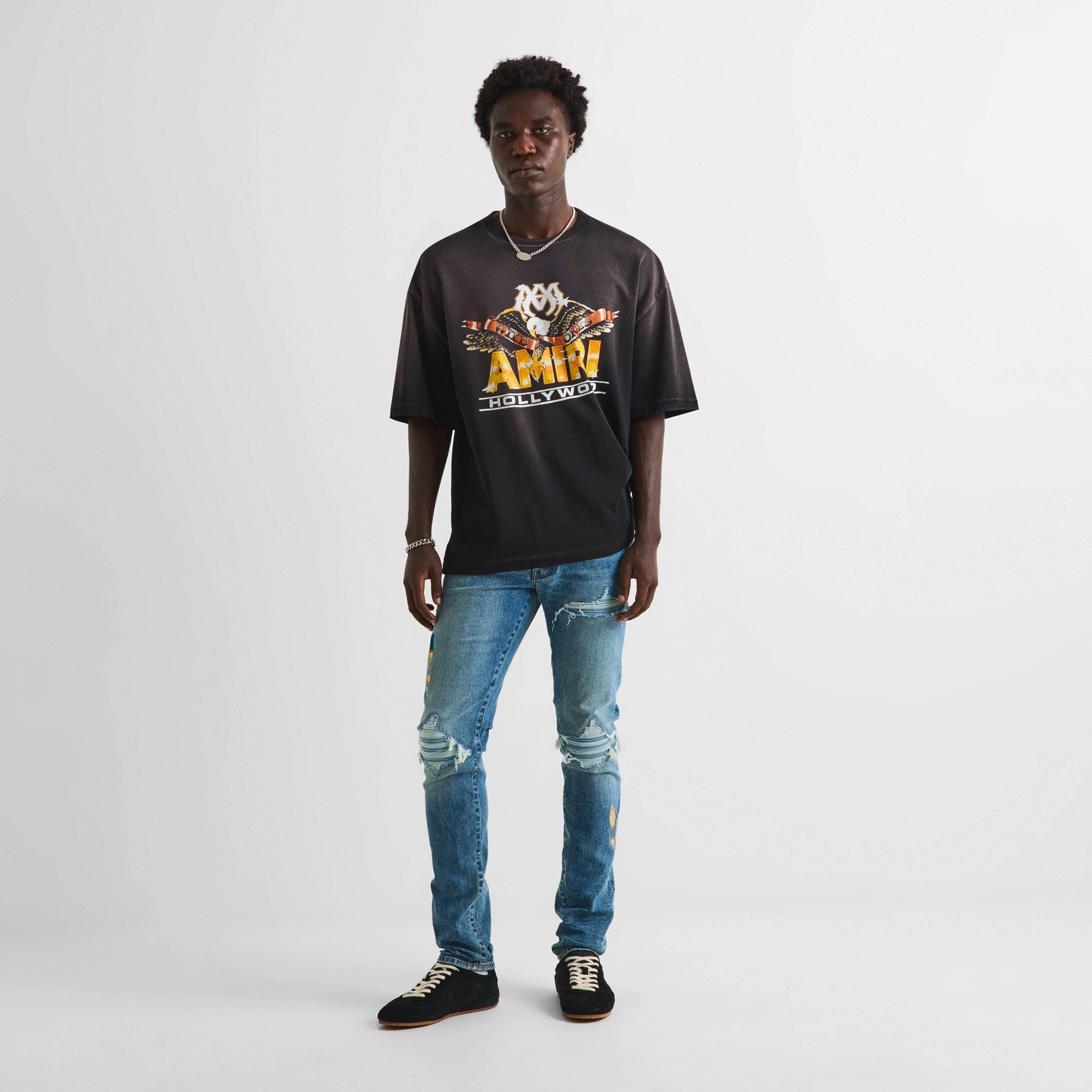 Black - Amiri - Amiri Eagle Tee Sn63 - 6