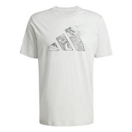 adidas City Escape Logo Graphic T-Shirt Mens