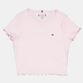 Tommy Hilfiger Tommy Hilfiger Essential Rib Top Ss