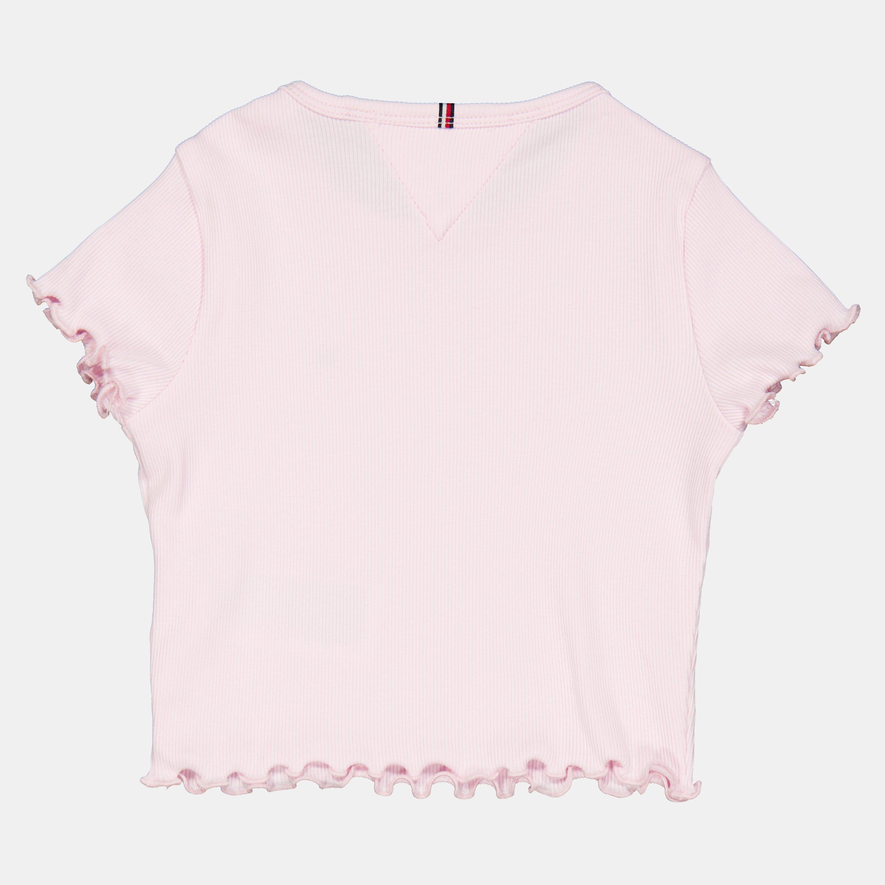 Light Pink TOG - Tommy Hilfiger - Kids' Essential Rib Short-Sleeve T-Shirt - 2