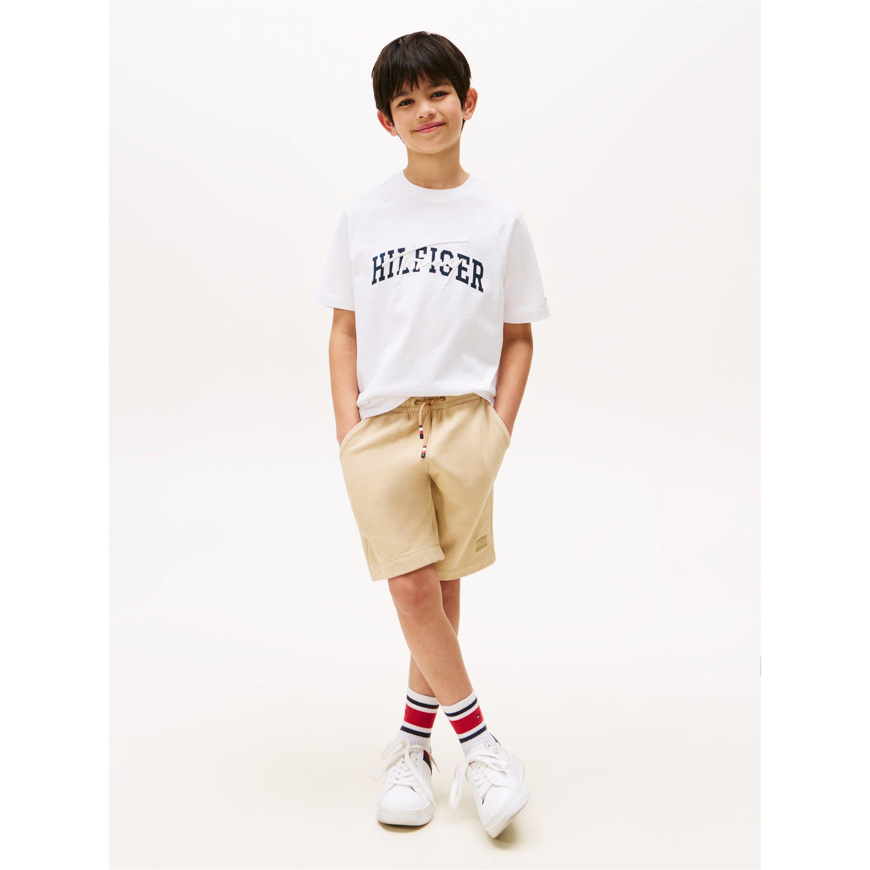 Witte YBR - Tommy Hilfiger - Kids' Script Logo T-Shirt - 3