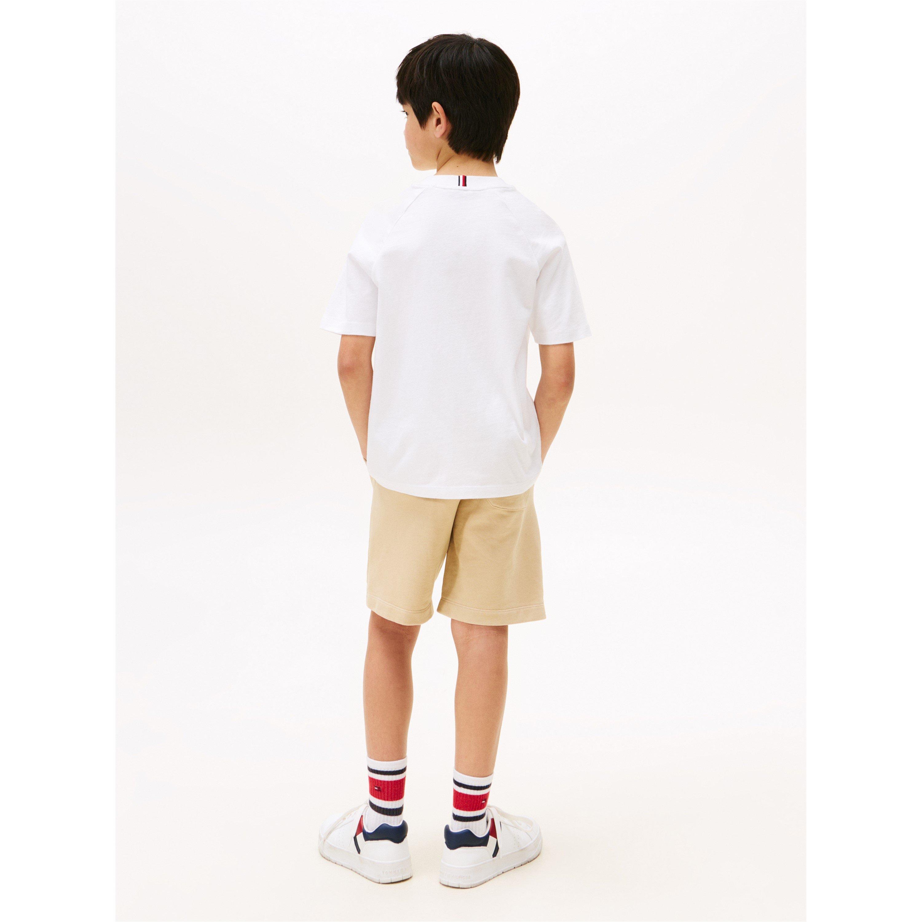 Witte YBR - Tommy Hilfiger - Kids' Script Logo T-Shirt - 4