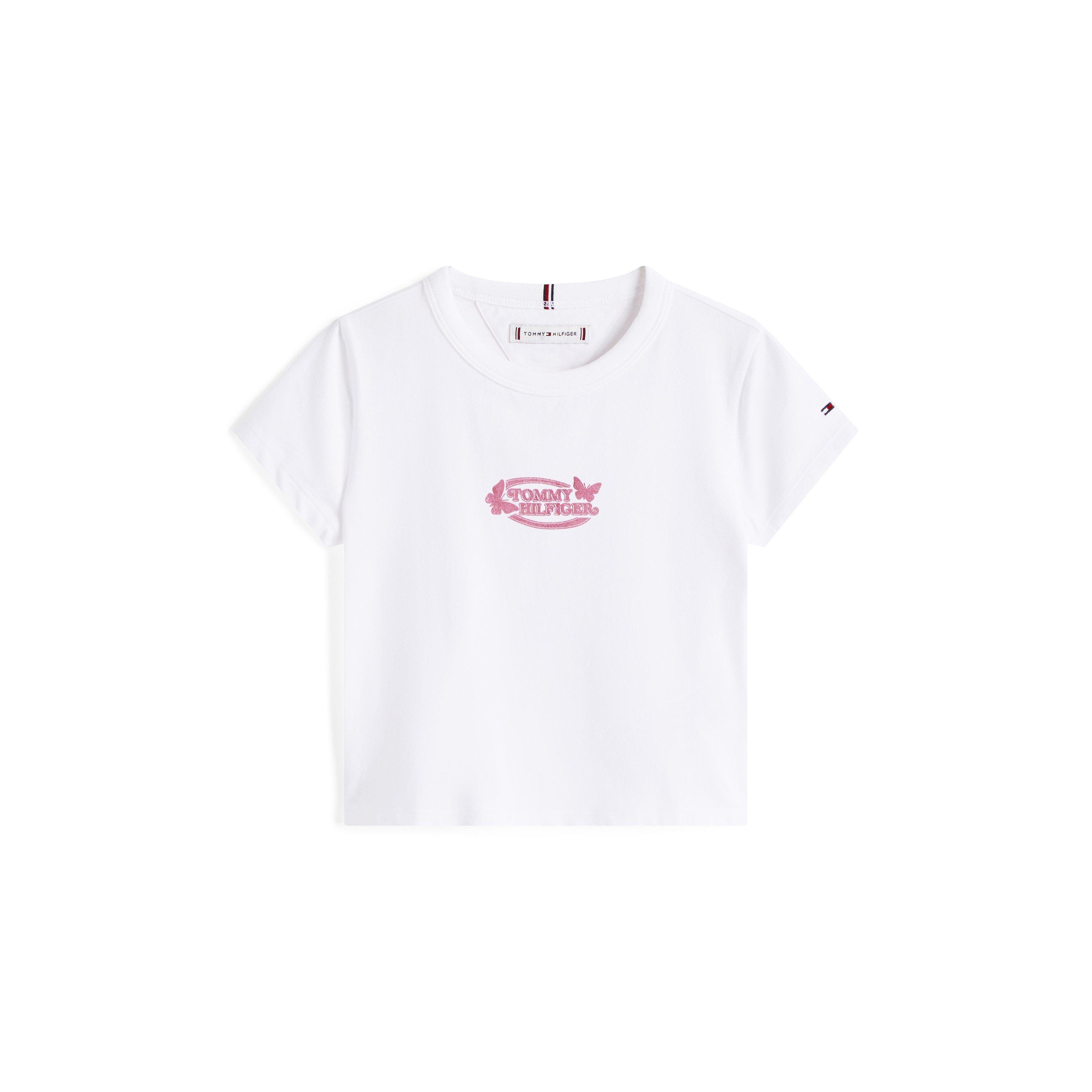 White YBR - Tommy Hilfiger - Kids' Butterfly T-Shirt