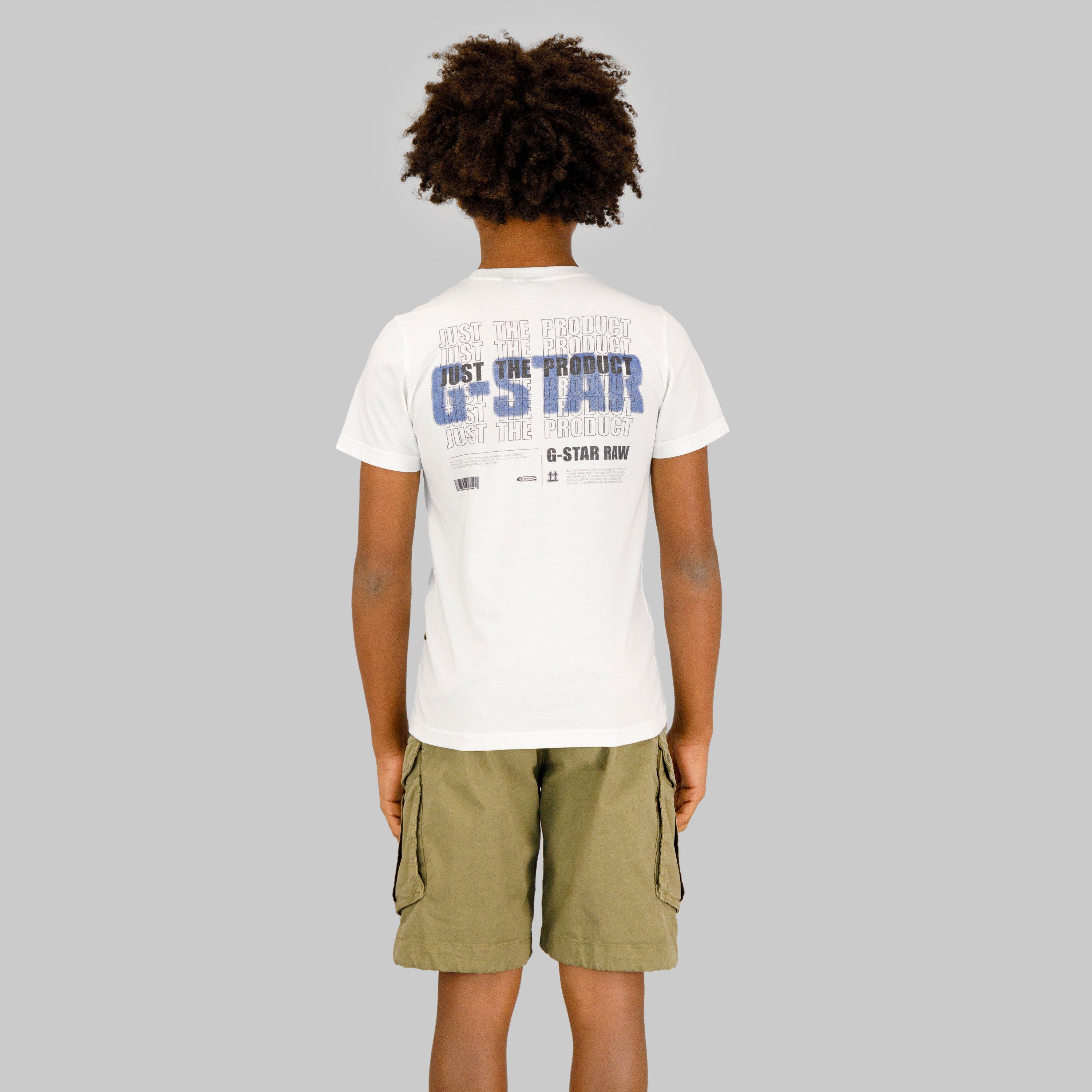 White - G Star - Kids' Logo Regular Fit T-Shirt - 2