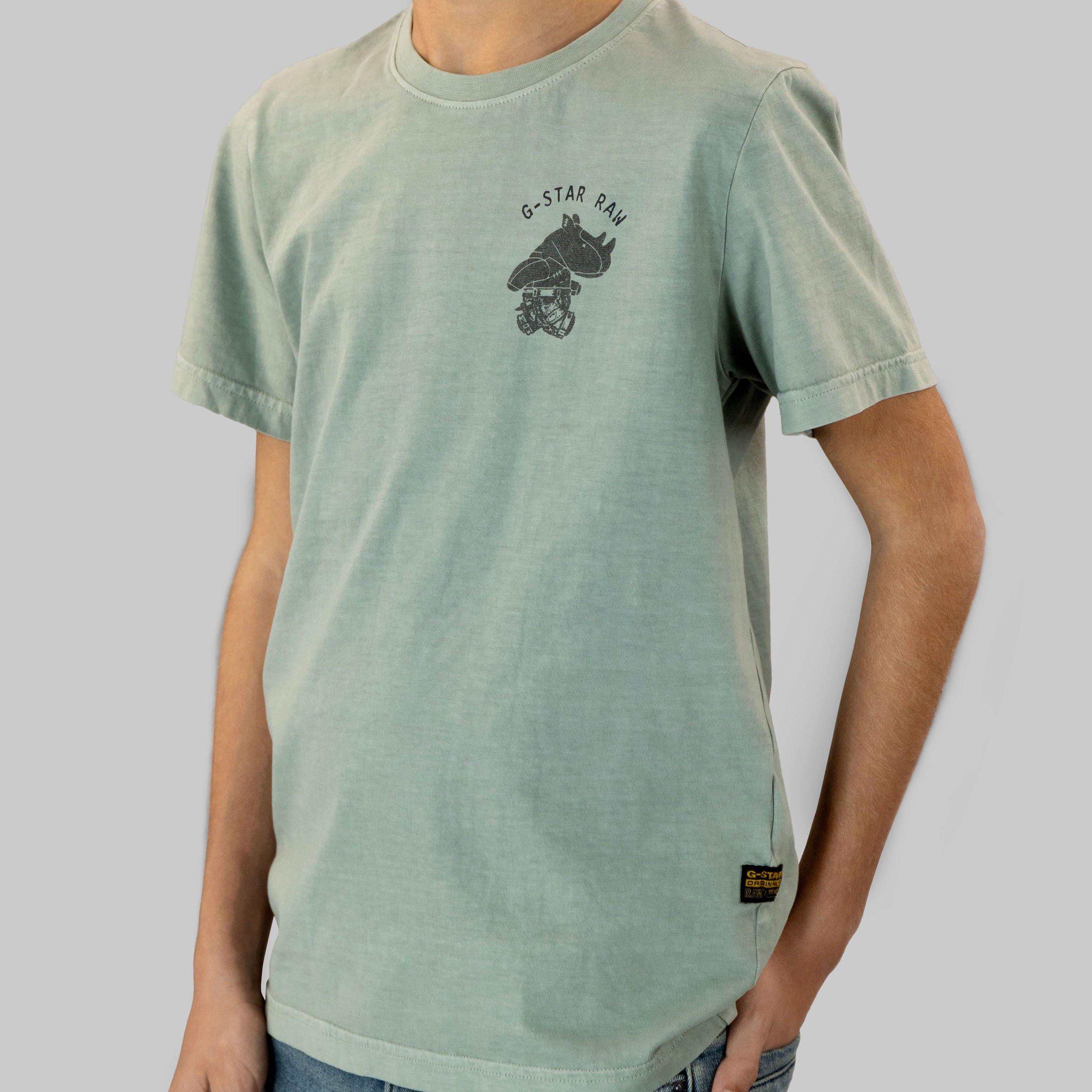 Mercury - G Star - Kids' Rhino Logo Regular Fit T-Shirt - 5