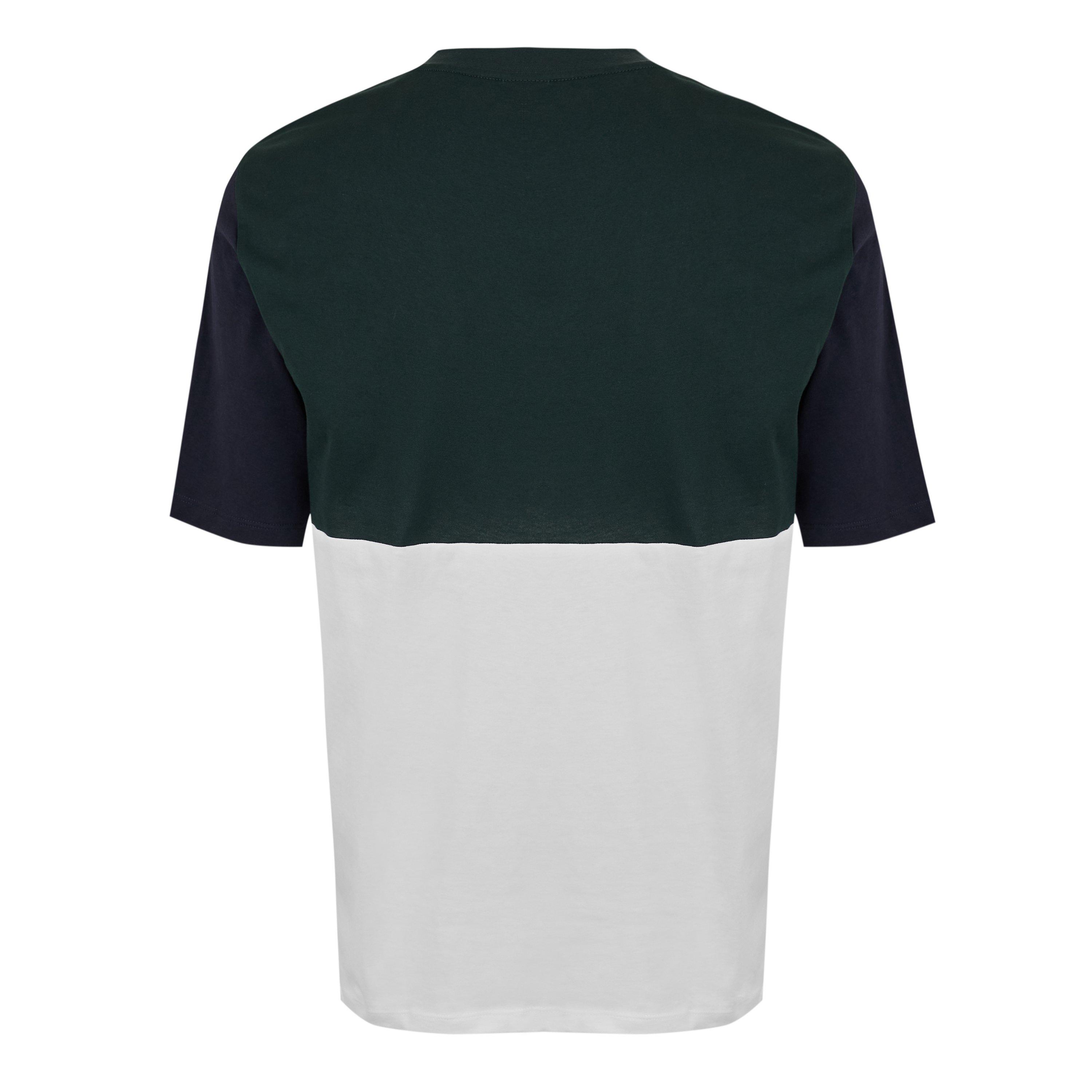 Jet Set/Wht/Nvy - Armani Exchange - Men's Oversized T-Shirt - 2