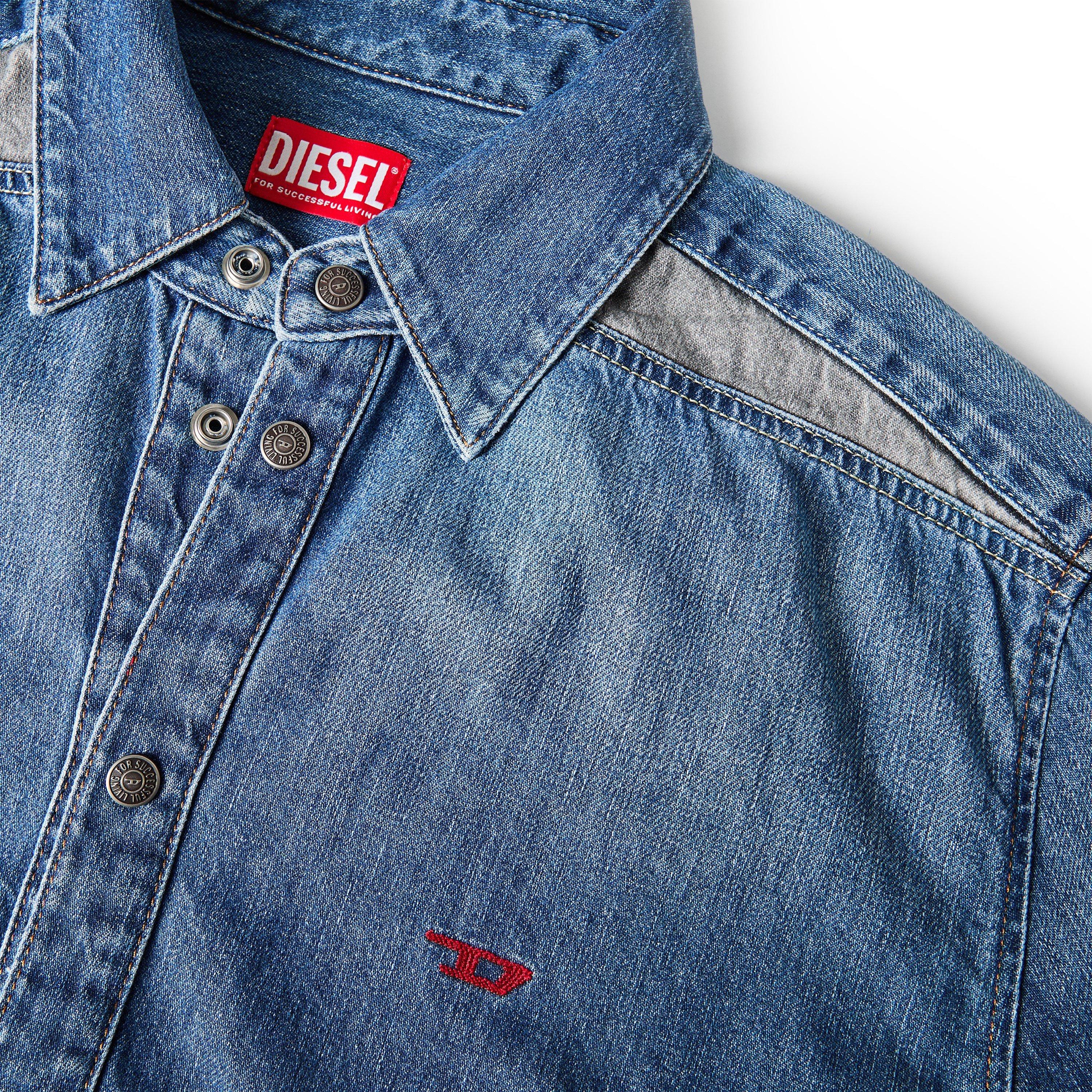 Blue Denim - Diesel - Diesel Smply Cmicia Sn99 - 3