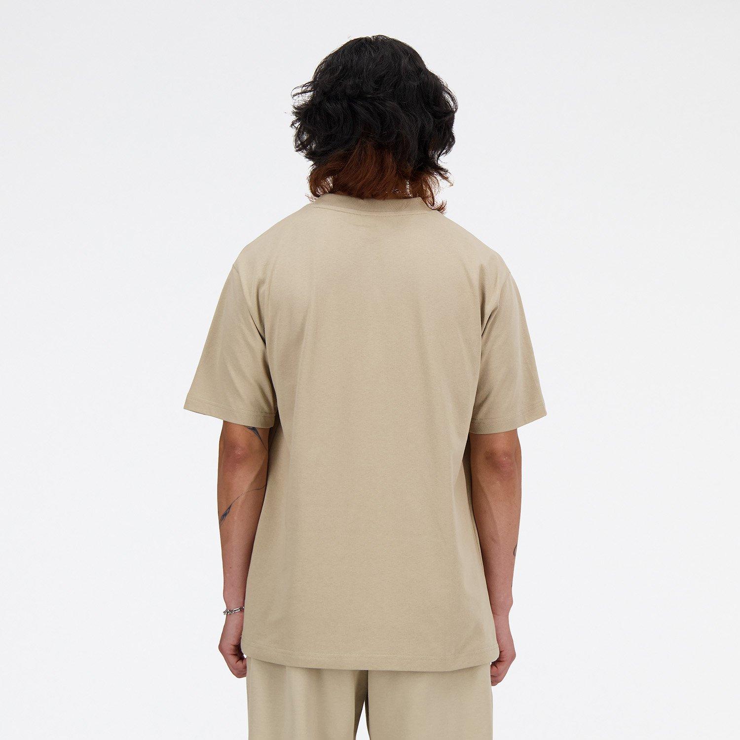 Brown - New Balance - Men's Athletic Graphic Regular Fit T-Shirt - 5