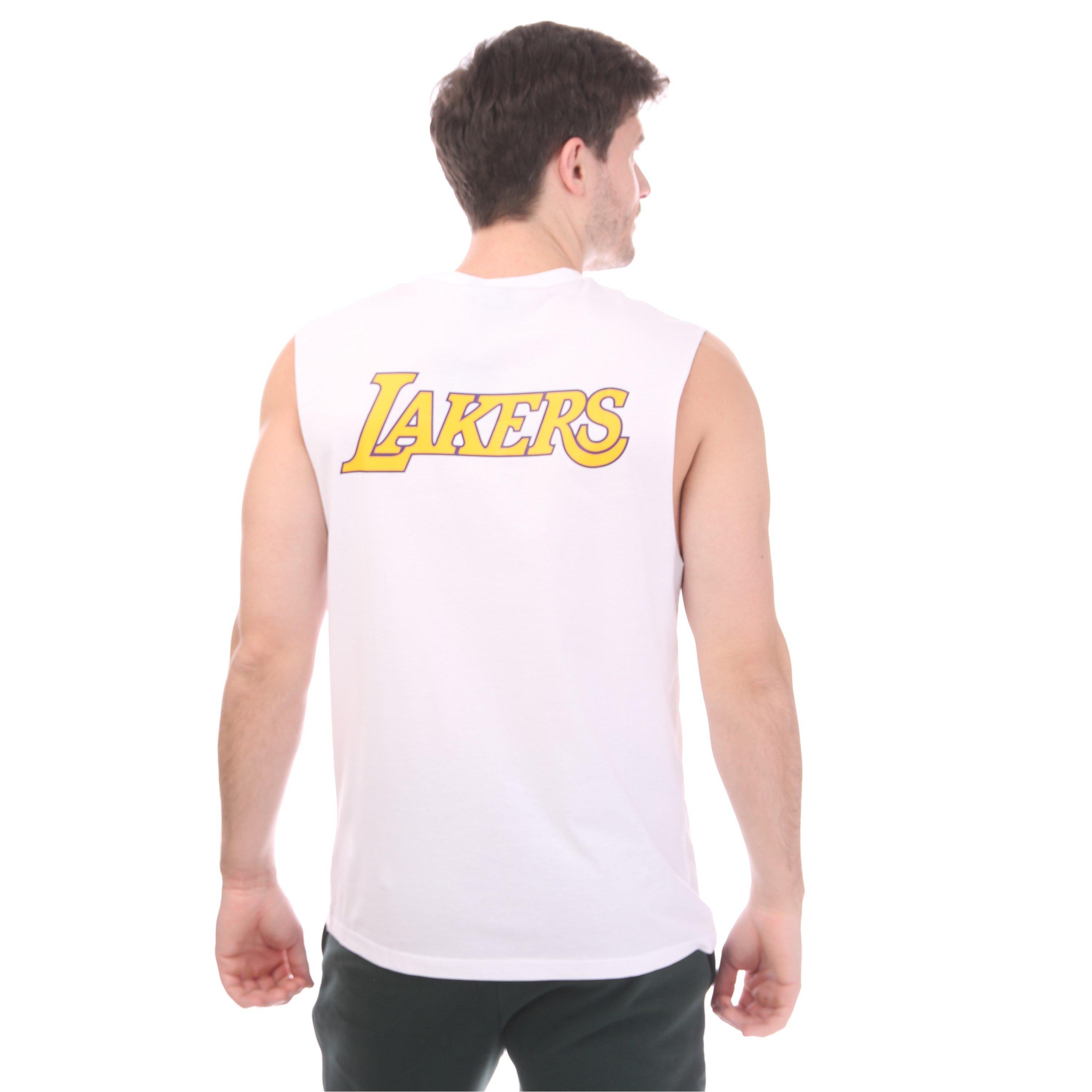 Hvid - New Era - Adults NBA Regular Fit T-Shirt - 2