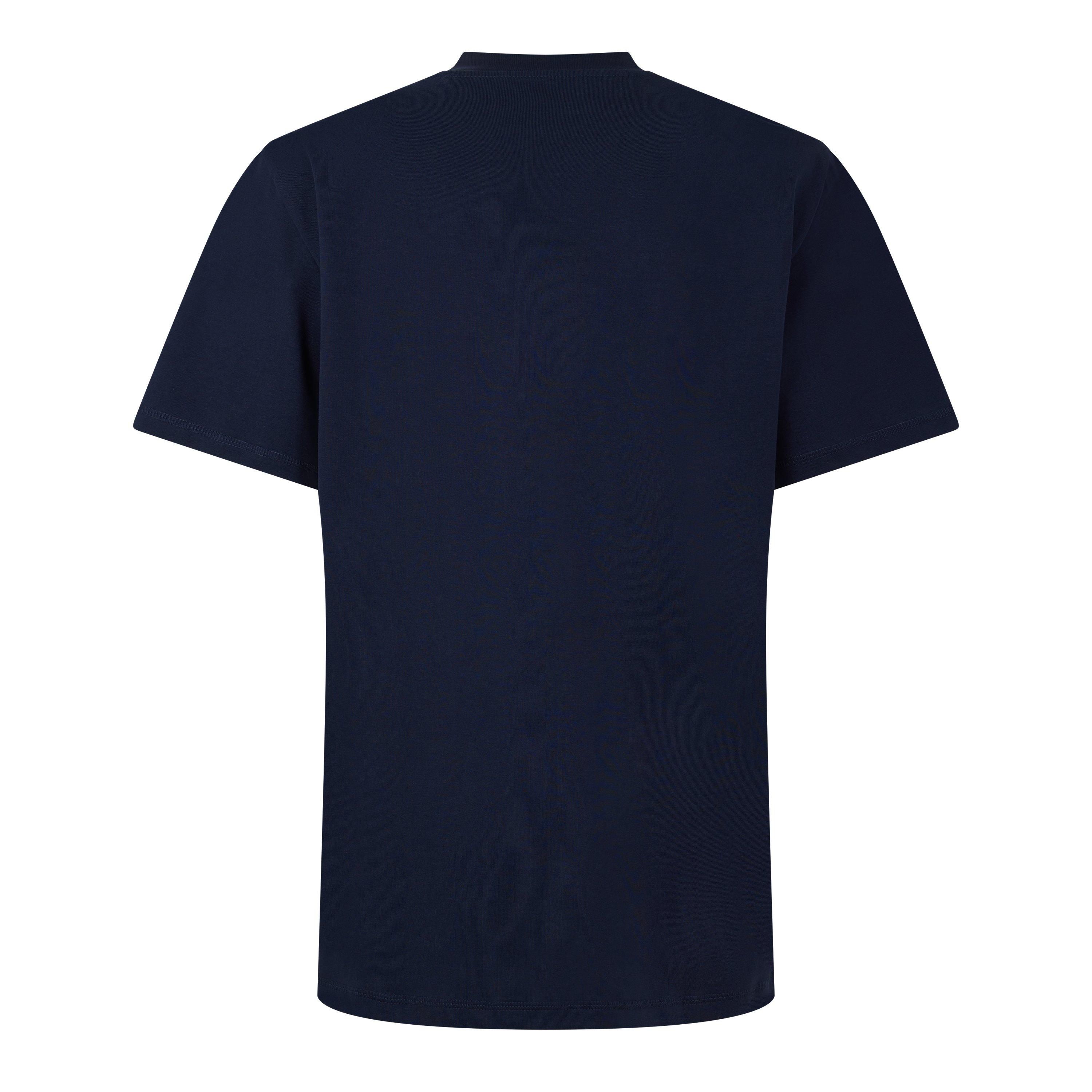 Smart Blue - Guess - Mens Regular Fit Embroidered T-Shirt - 2