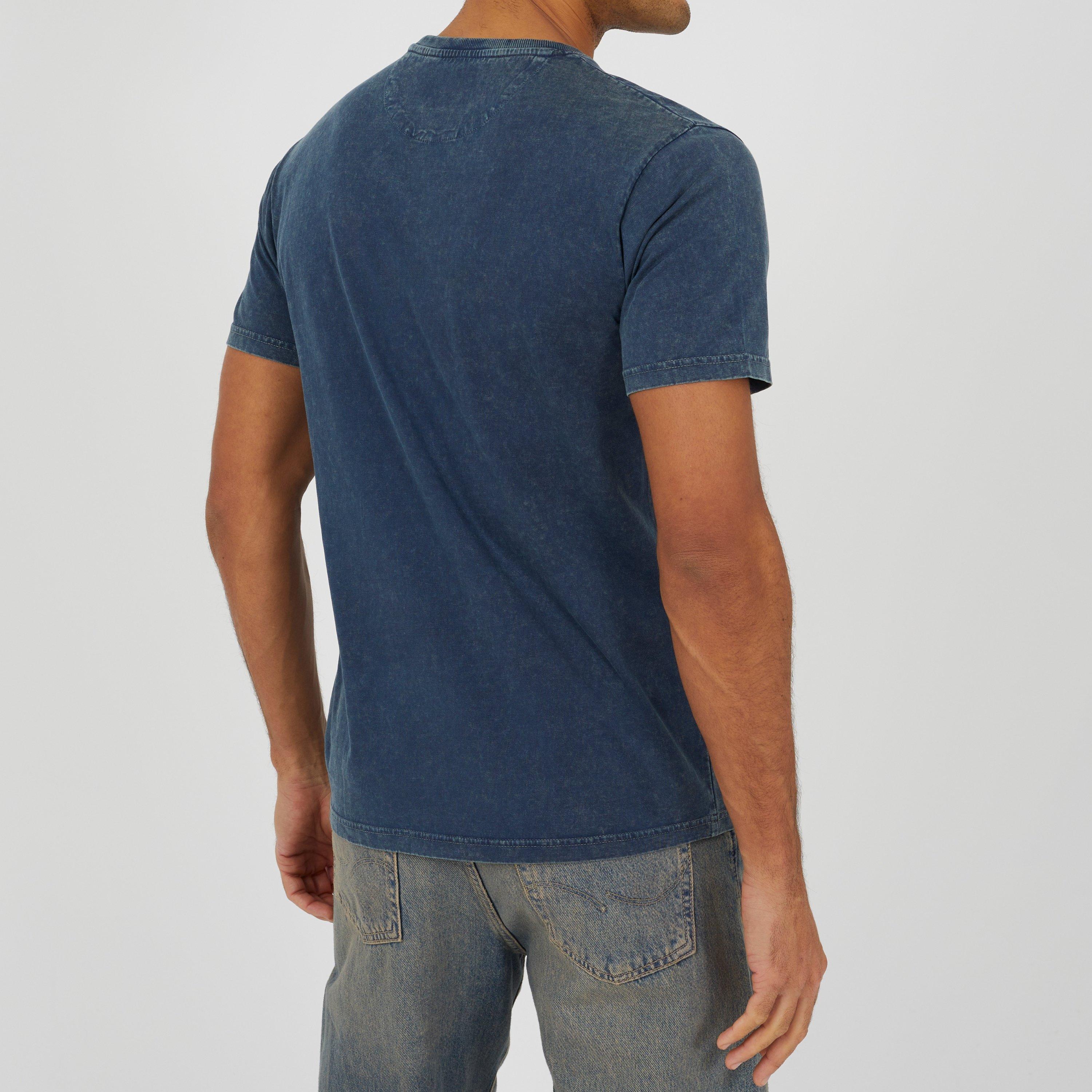 Blue Acid Wash - Brave Soul - BS Tessier T-Shirt Sn63 - 2