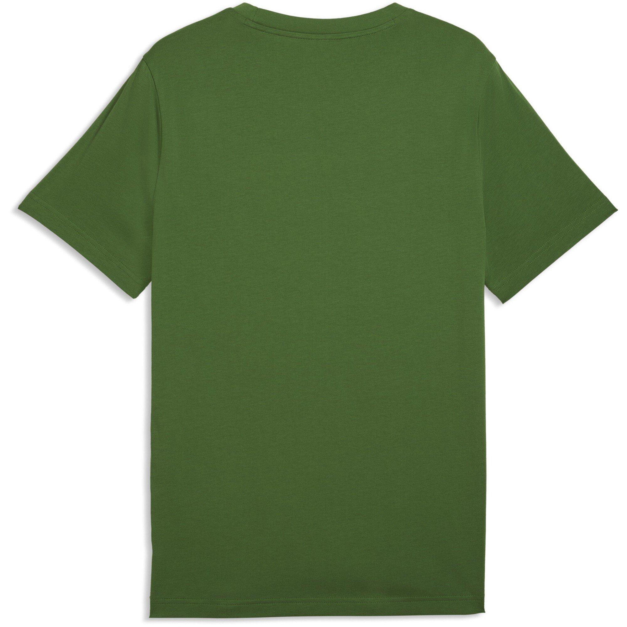 Earthy Green - Puma - Essential Small No. 1 Logo Mens Tee - 2
