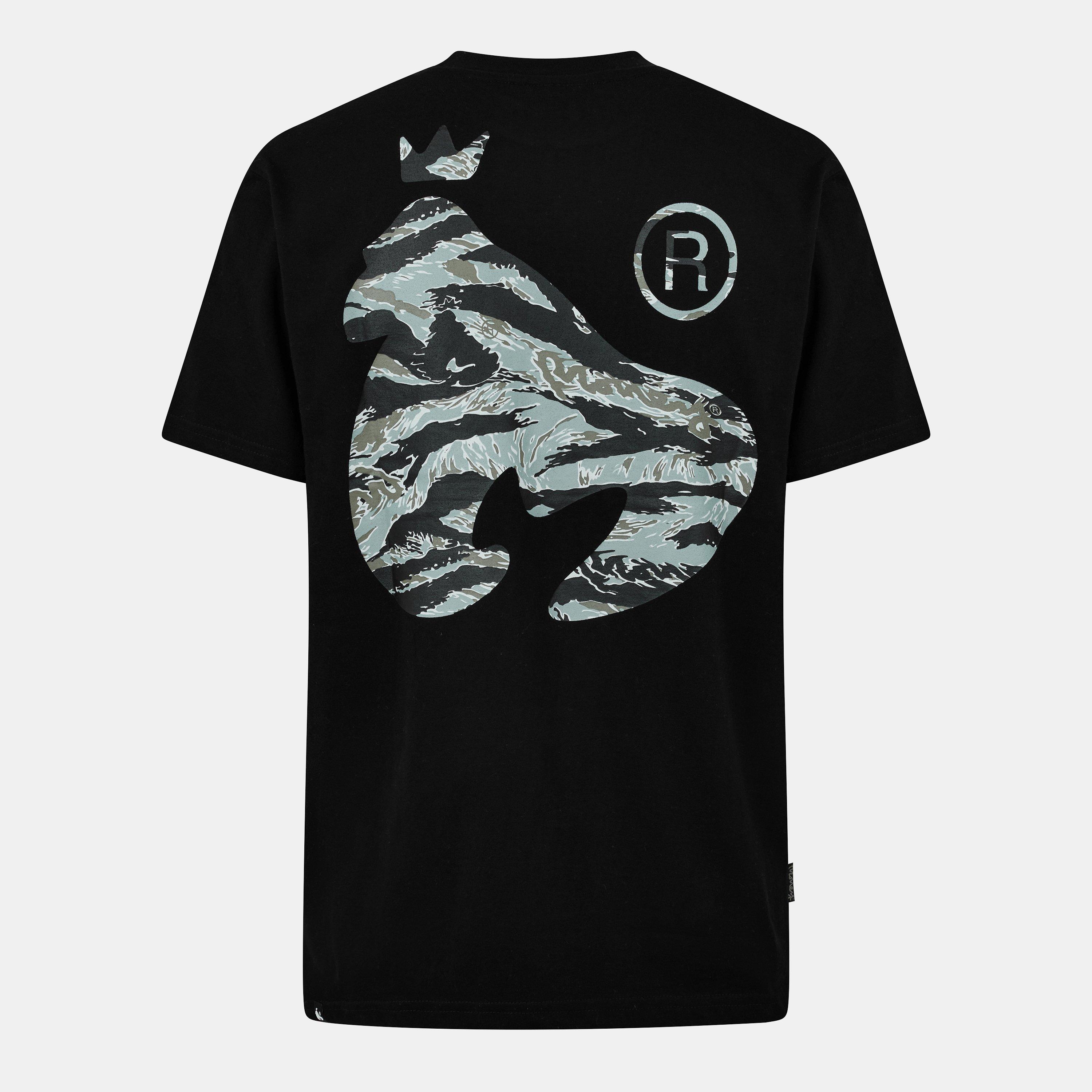 Black - Money - Woodland Camo Regular Fit T-Shirt - 2