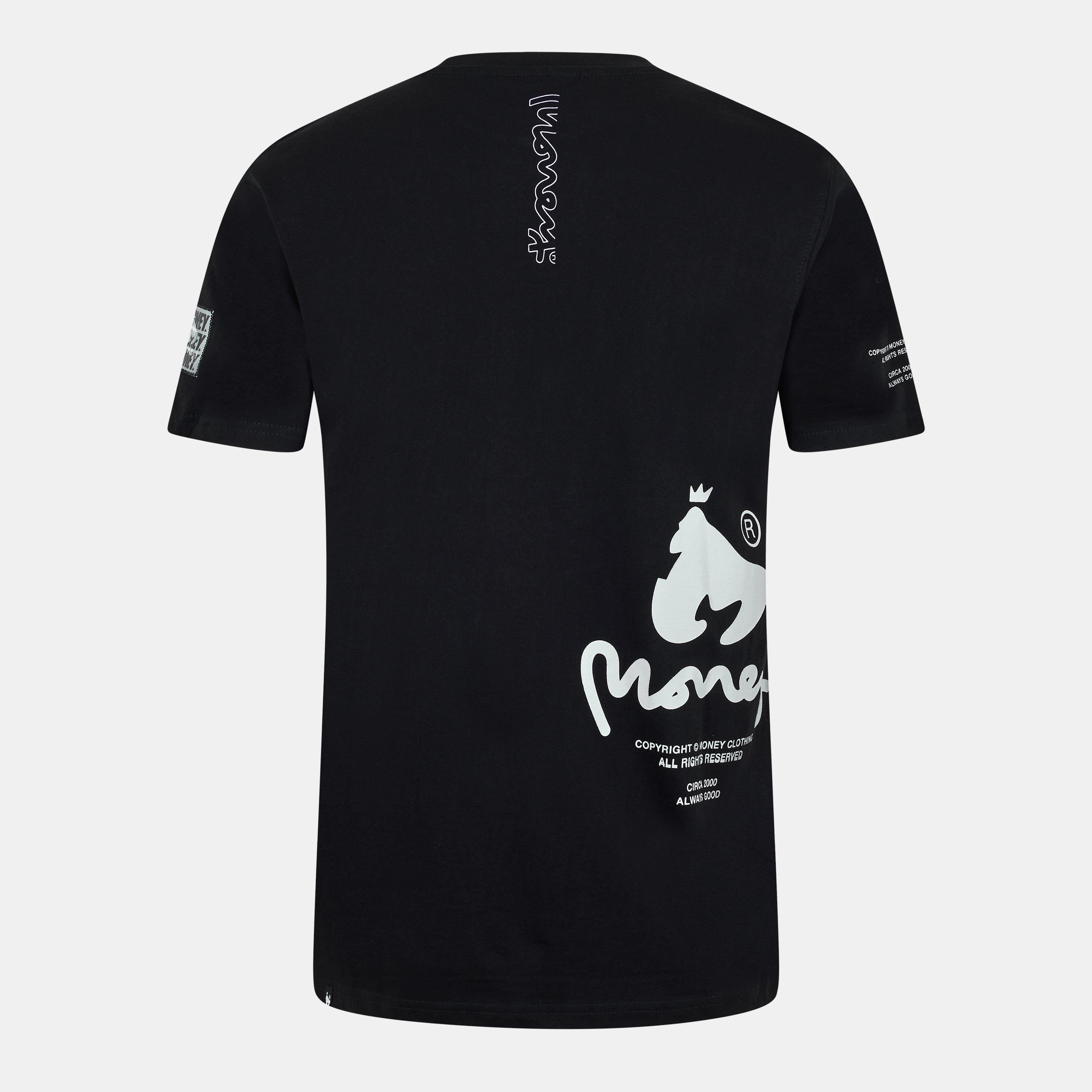 Black - Money - Compound Logo T-Shirt - 2