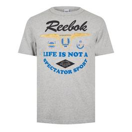 Reebok PUMA Plus Essential T-shirt nero slavato
