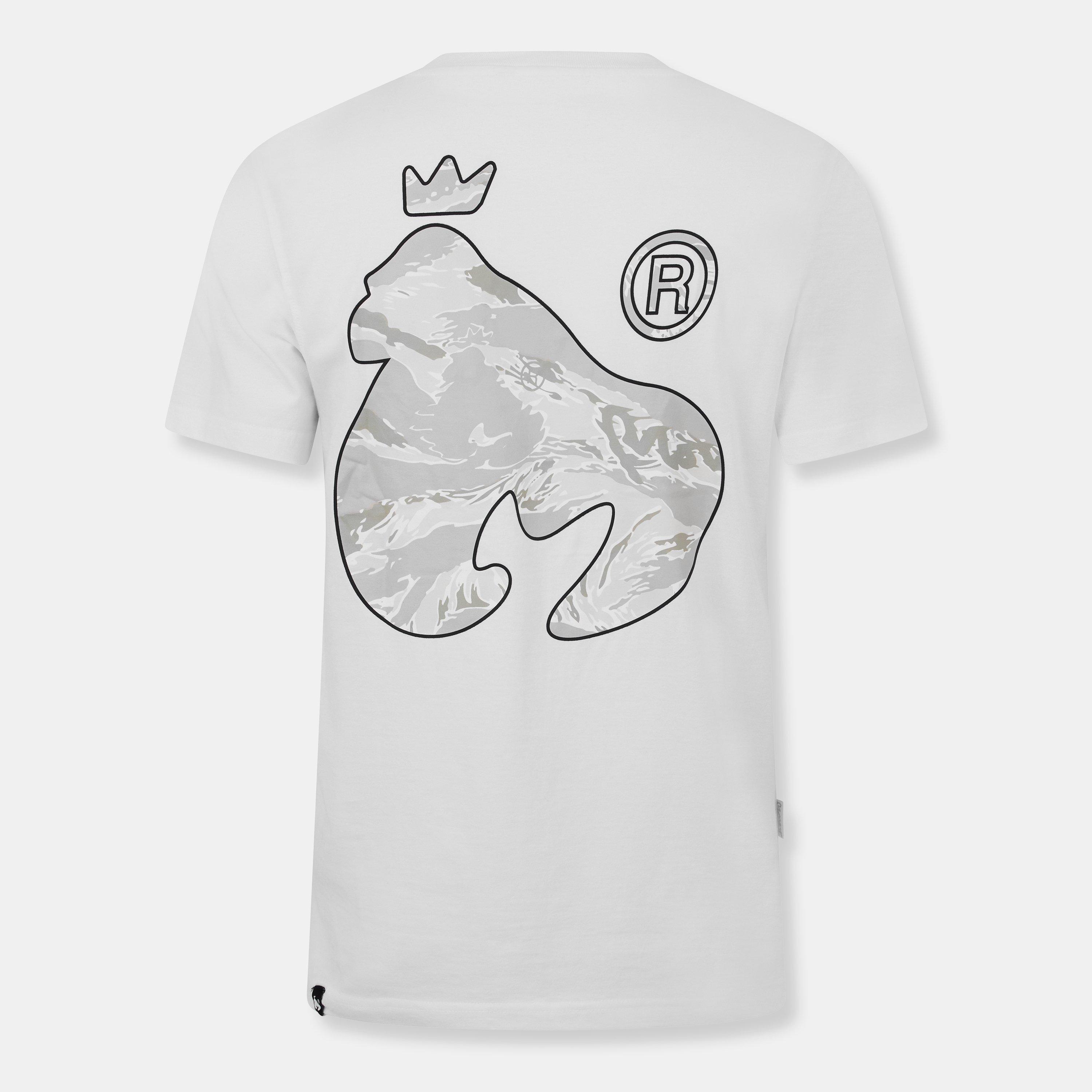 White - Money - Camo Fill Regular Fit T-Shirt - 2