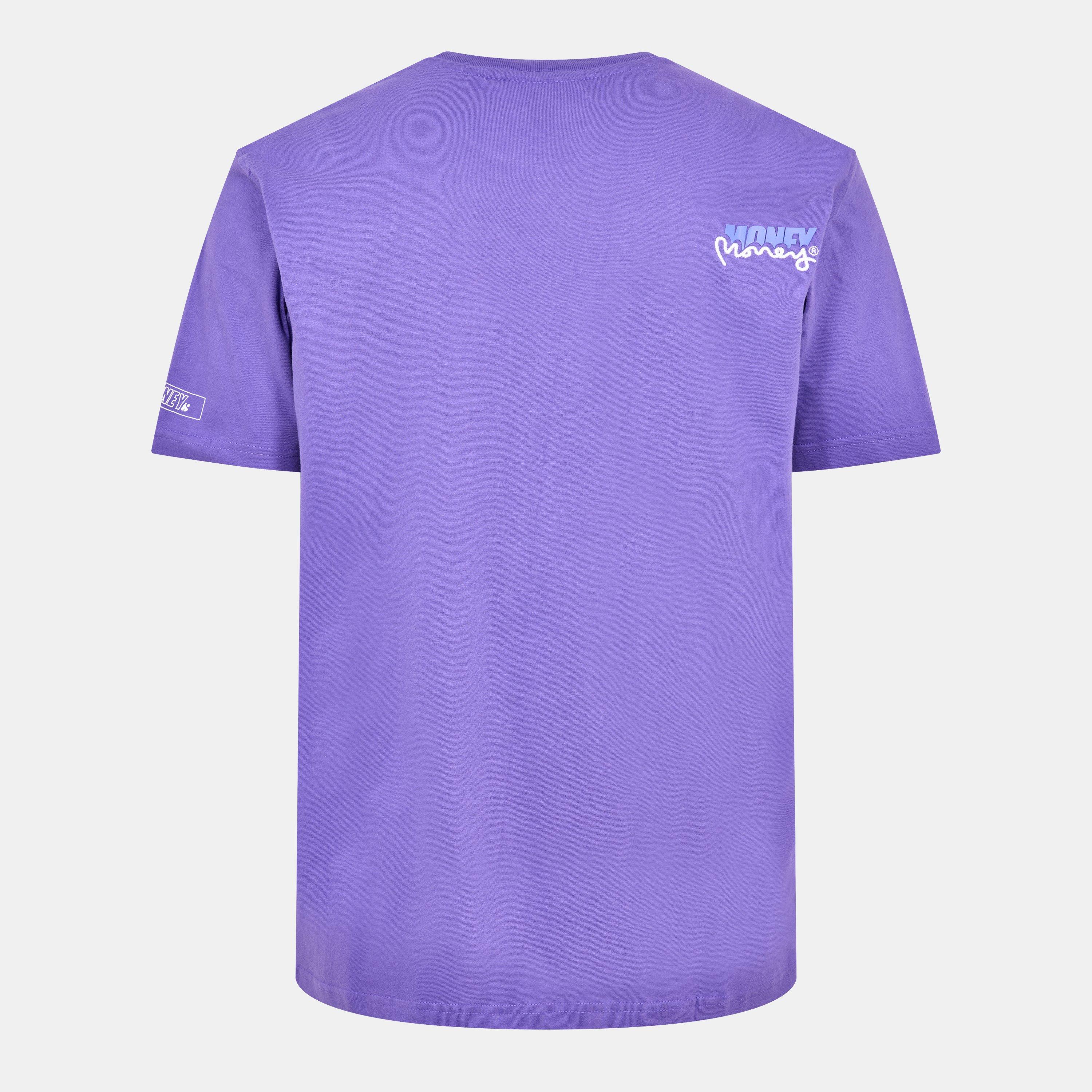 Purple - Money - Two Money T-Shirt - 2