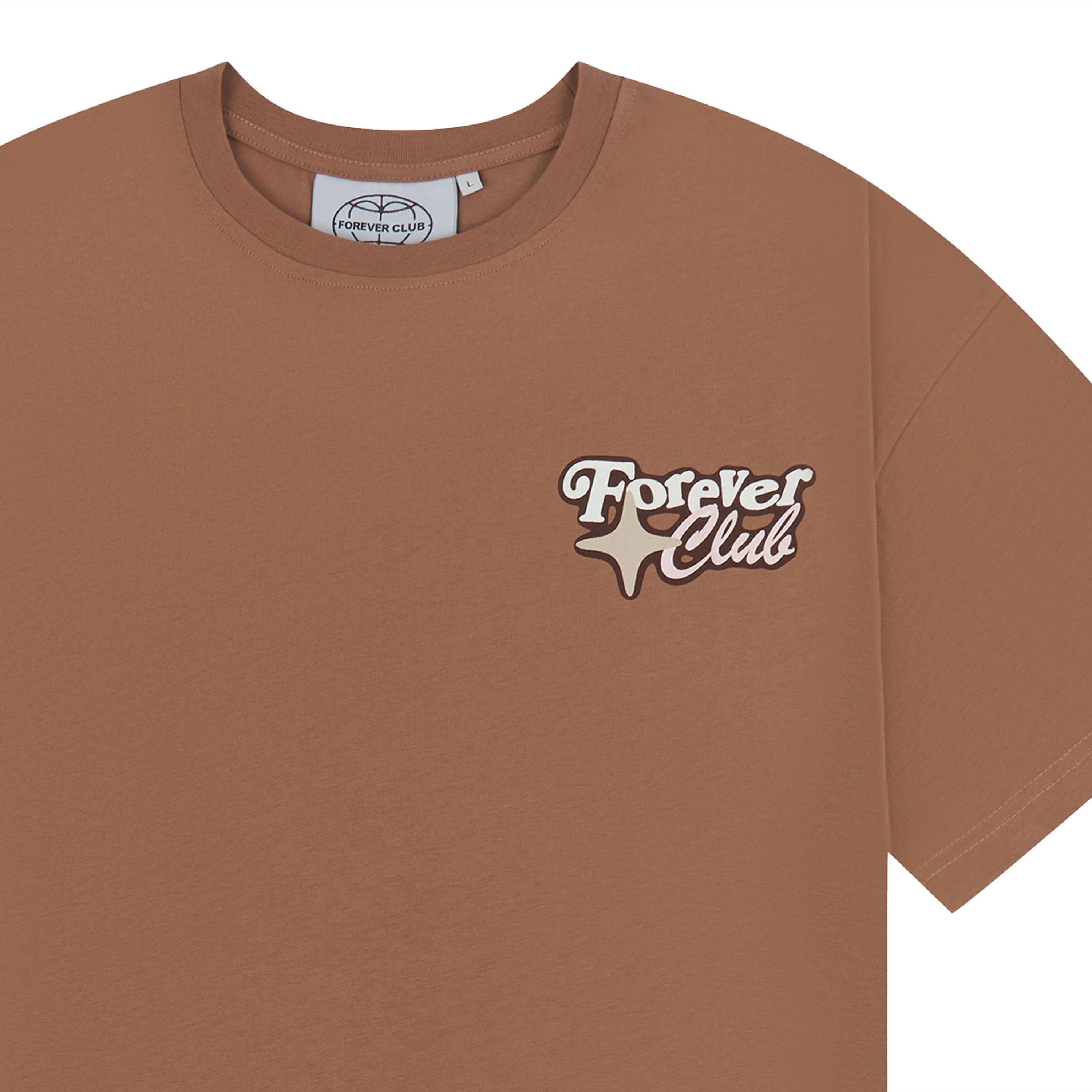 Brown - Forever Club - Club Last T-Shirt - 3