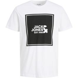 Jack and Jones Jack Box Logo Short Sleeve T-Shirt