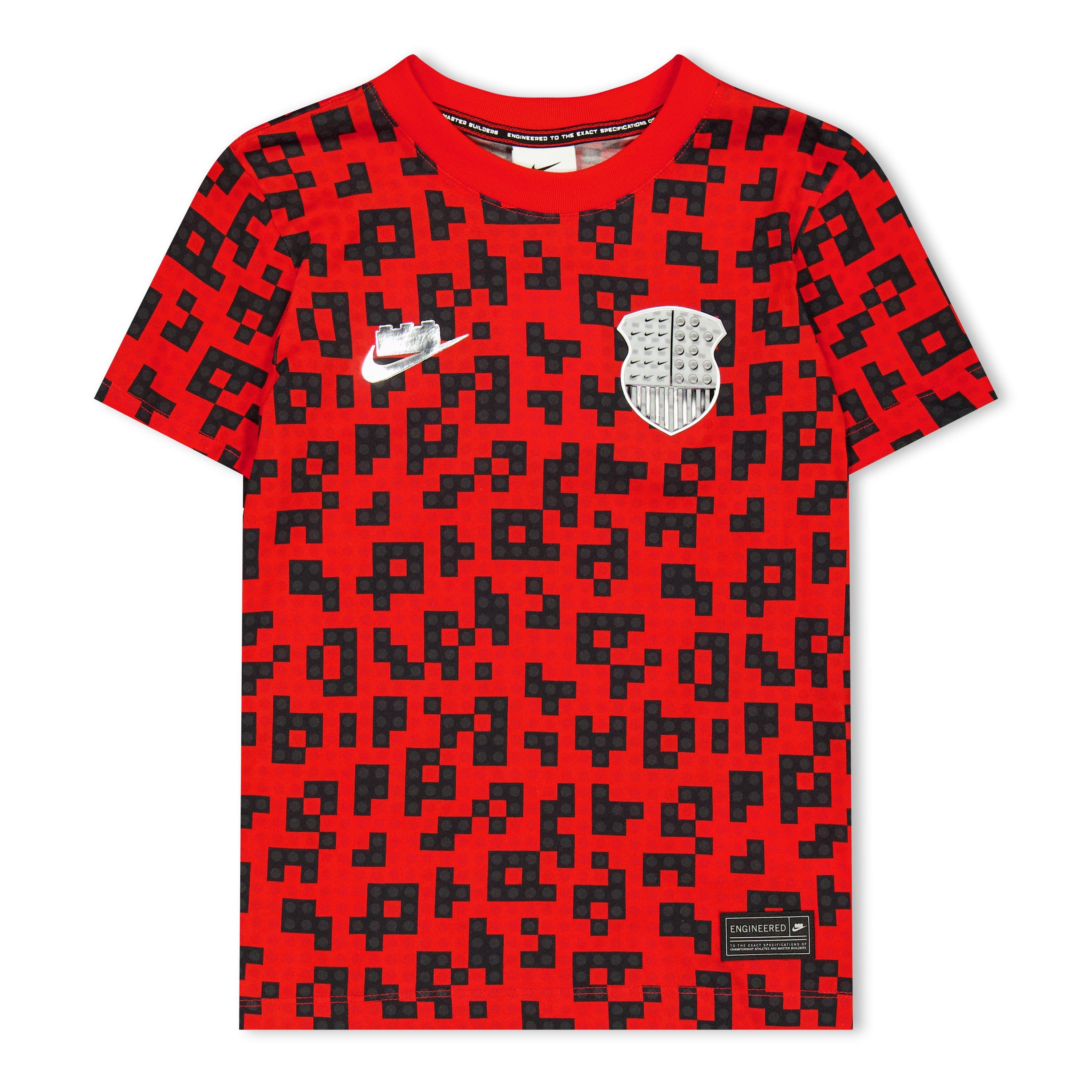 Rush Red - Nike - Nike Lego Ouch Tee Jn64 - 1