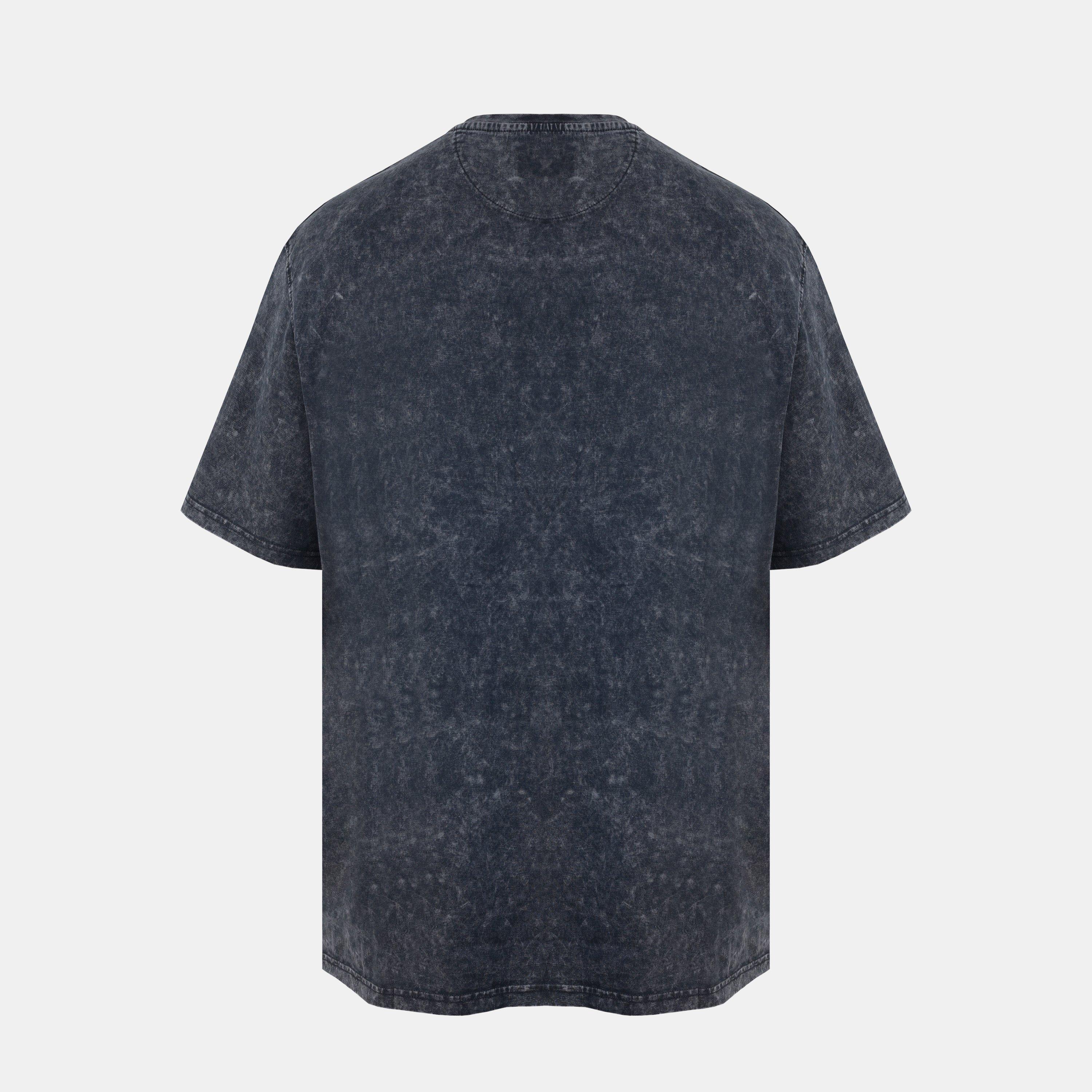 Doberman - Firetrap - Men's Acid Wash Oversized T-Shirt - 2