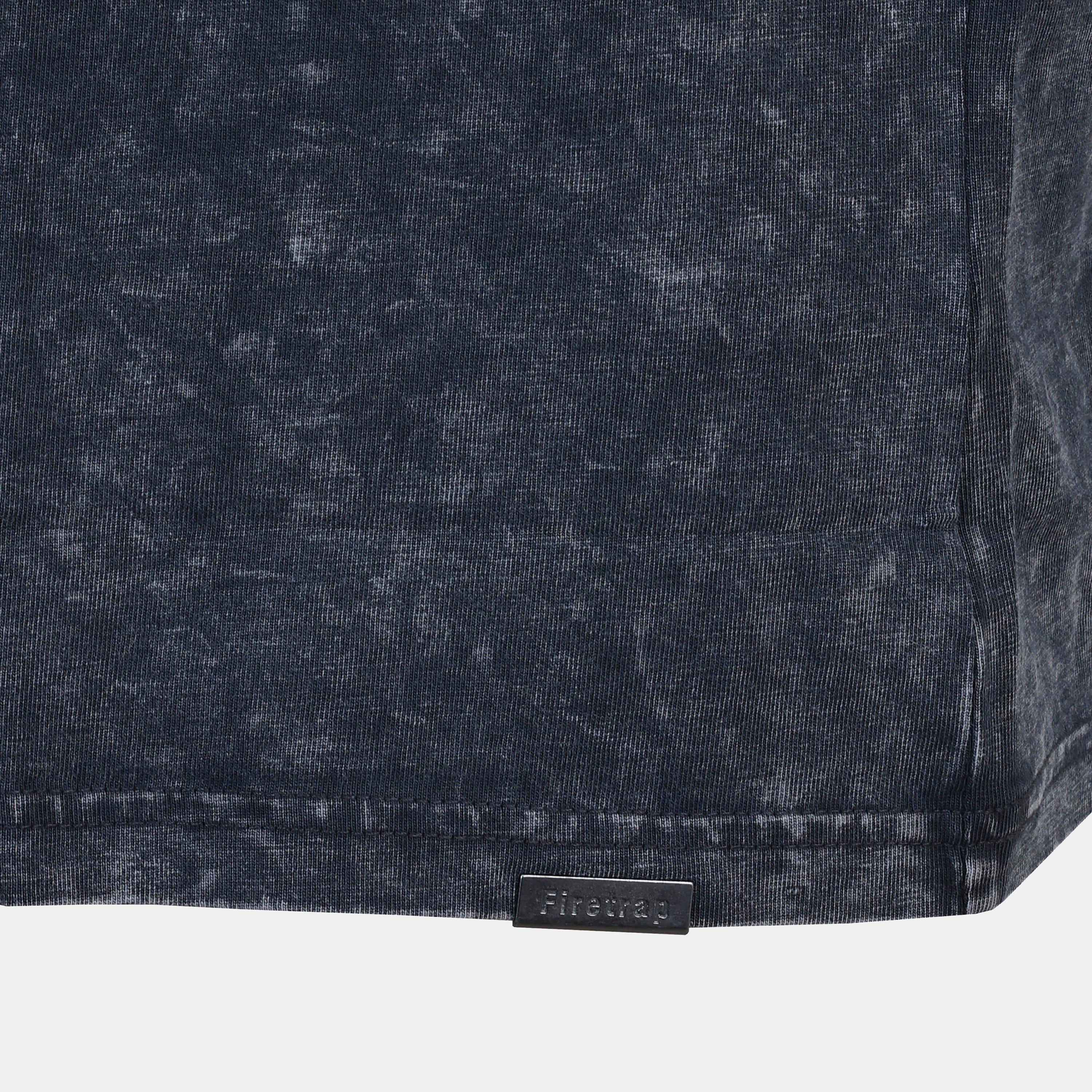 Doberman - Firetrap - Men's Acid Wash Oversized T-Shirt - 3