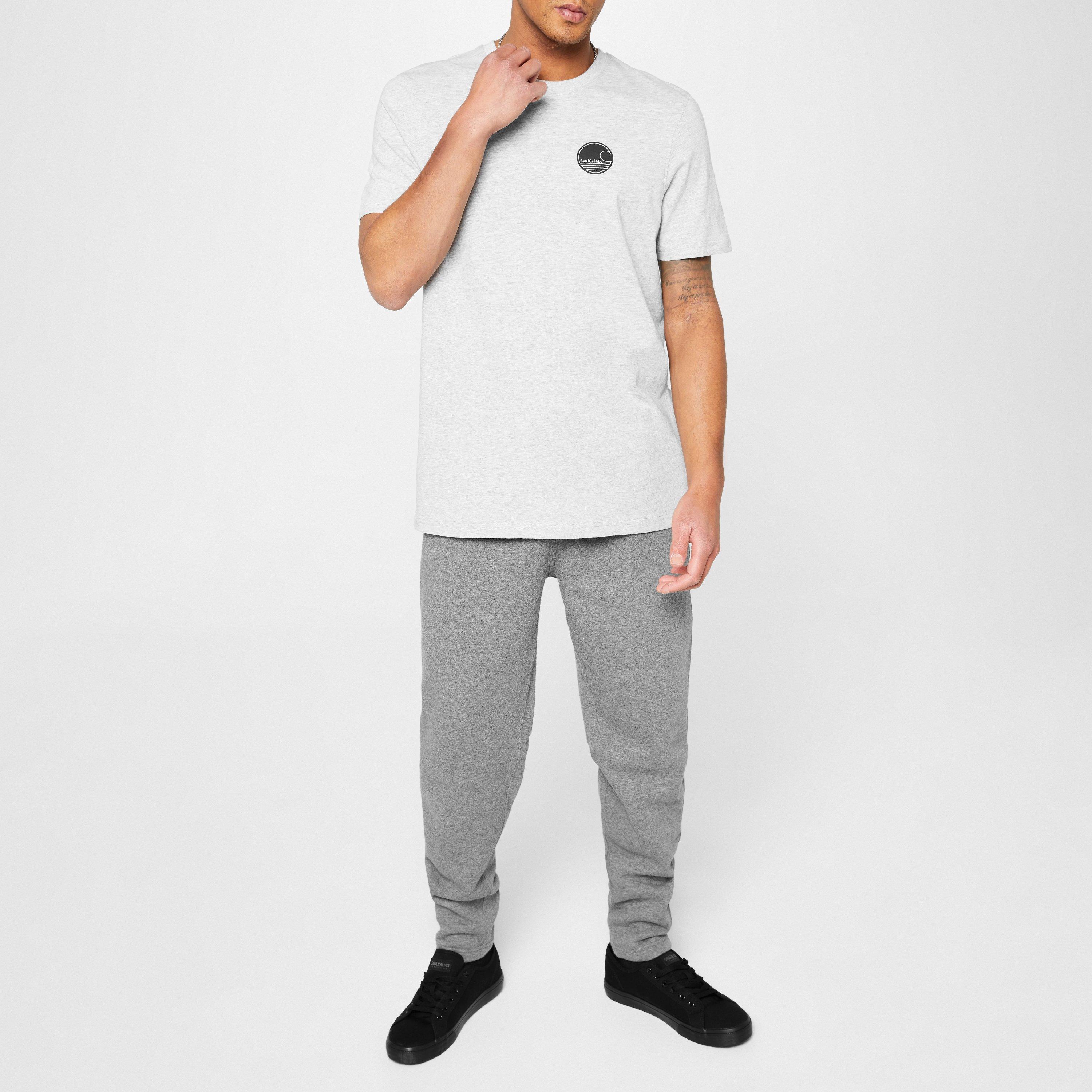 SoulCal 3 Pack T Shirt Mens Regular Fit TShirts Sports Direct MY