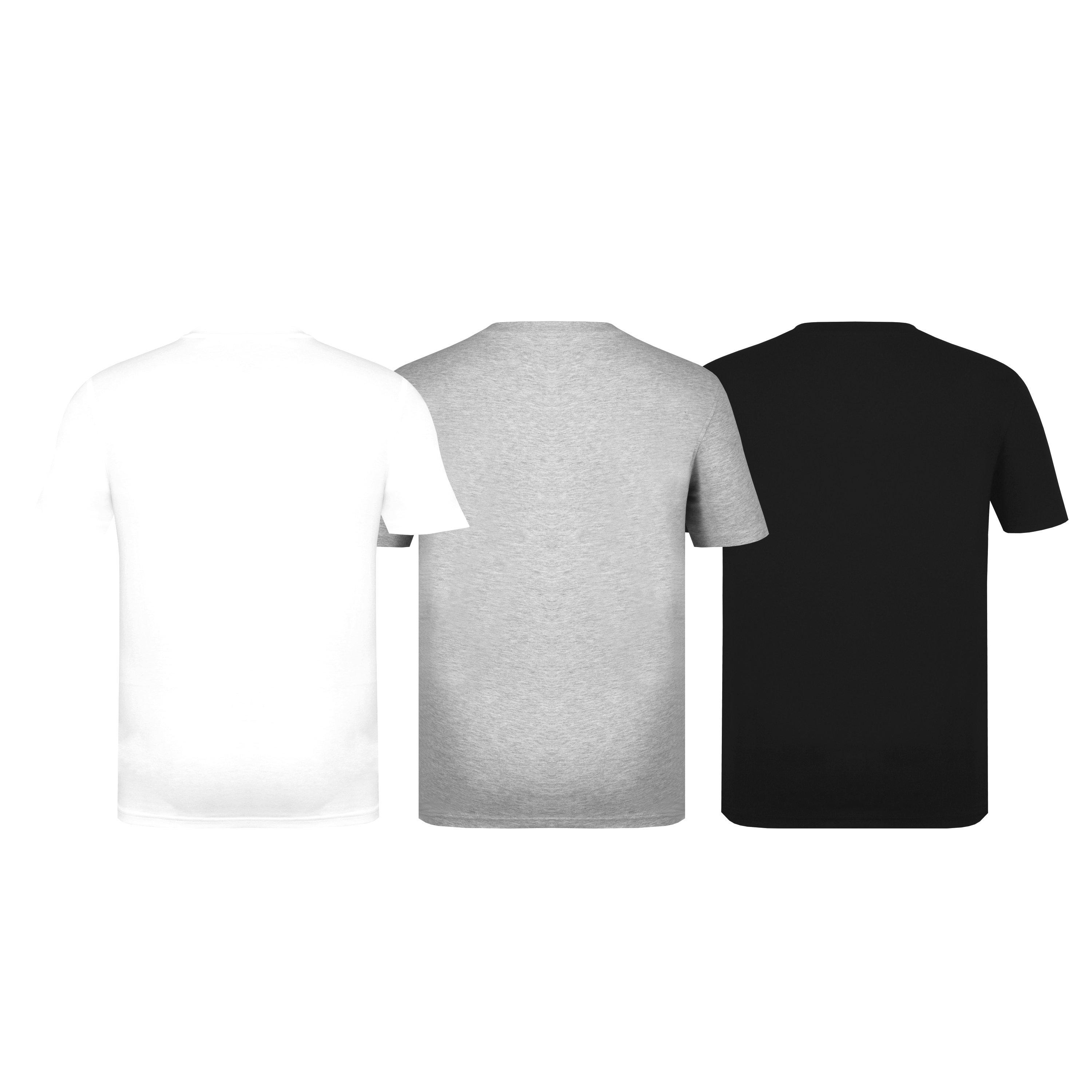 SoulCal 3 Pack T Shirt Mens Regular Fit TShirts Sports Direct MY