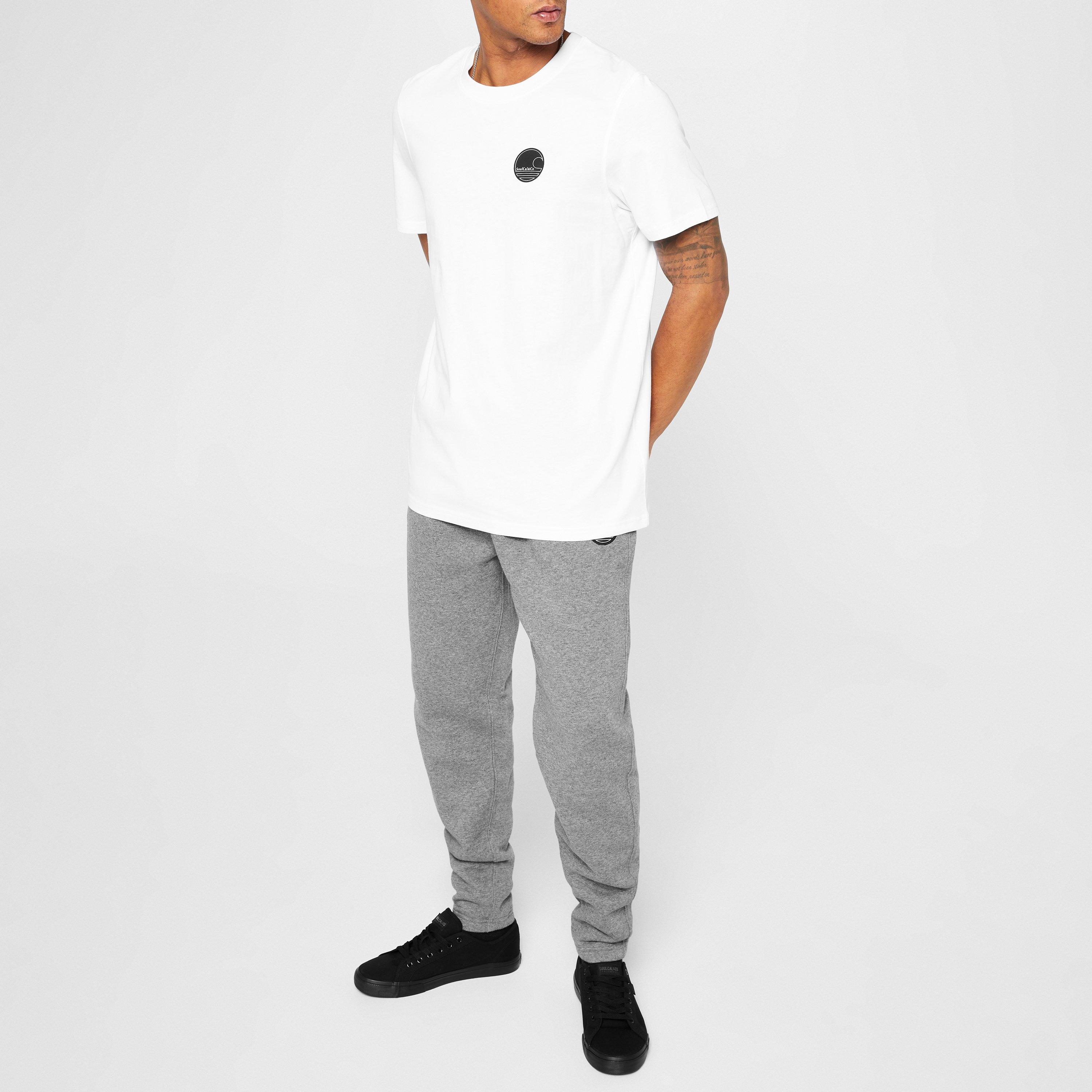 SoulCal 3 Pack T Shirt Mens Regular Fit TShirts Sports Direct MY