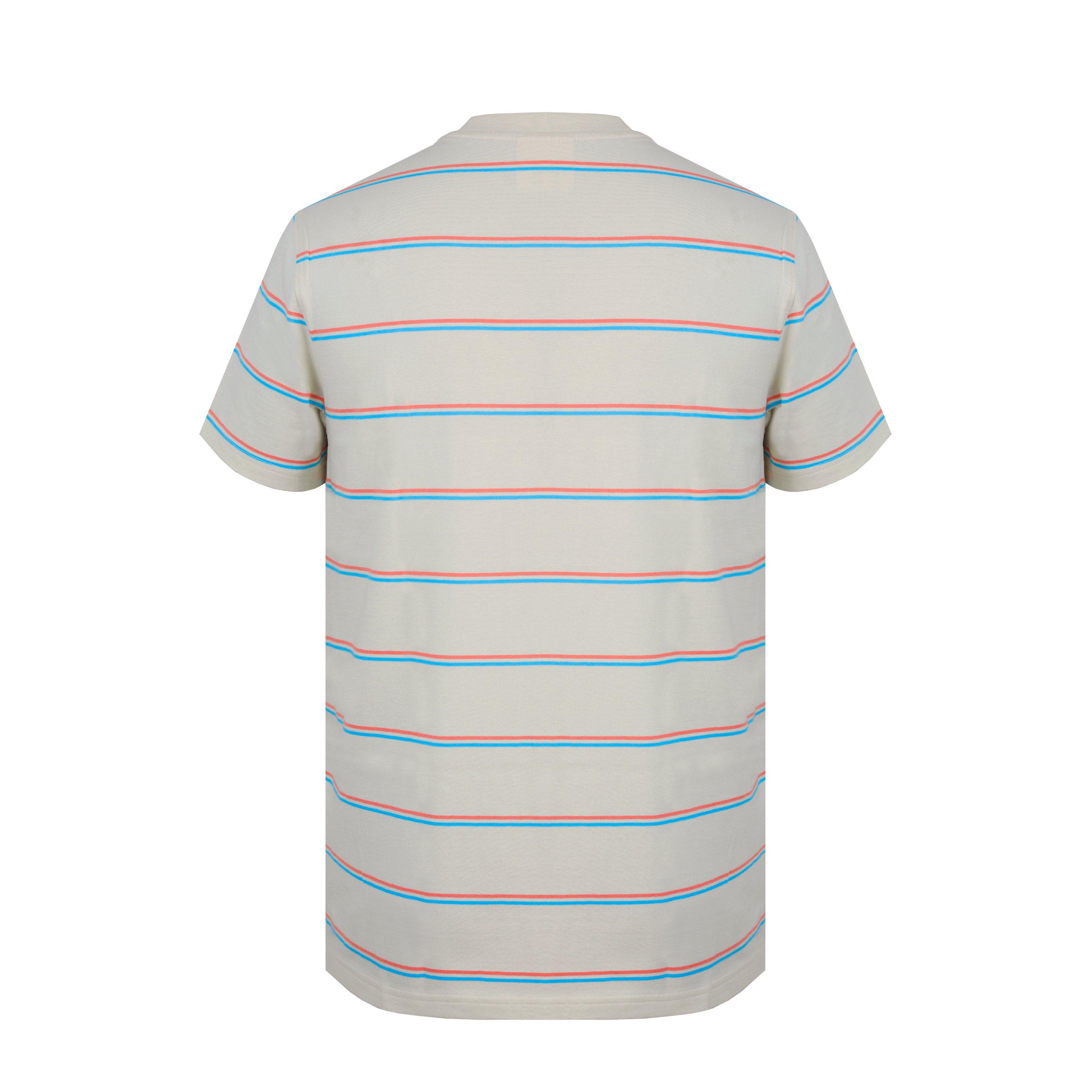 Ecru - SoulCal - Men's Soul Stripe Regular Fit T-Shirt - 2