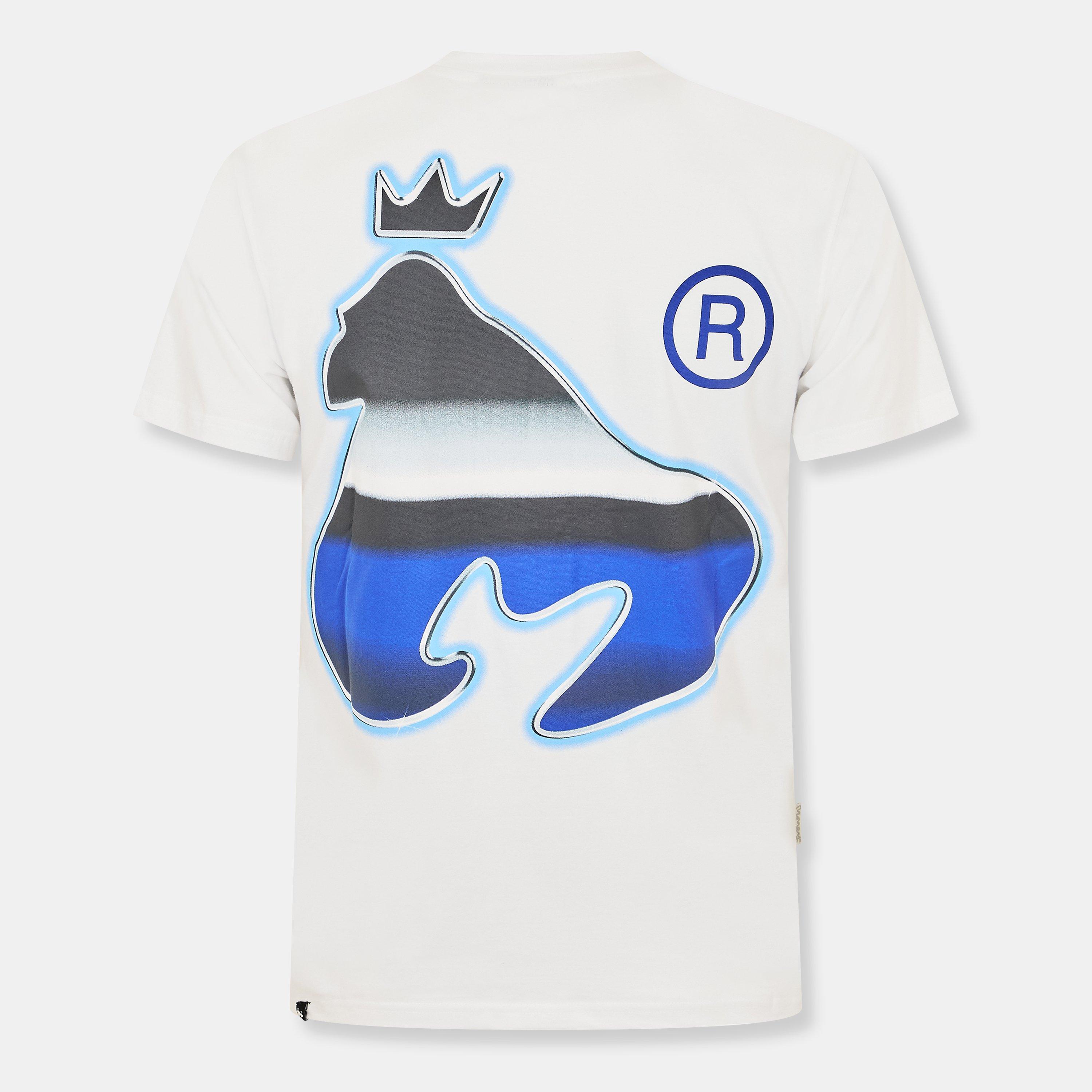 White - Money - Ape Chrome T-Shirt - 2