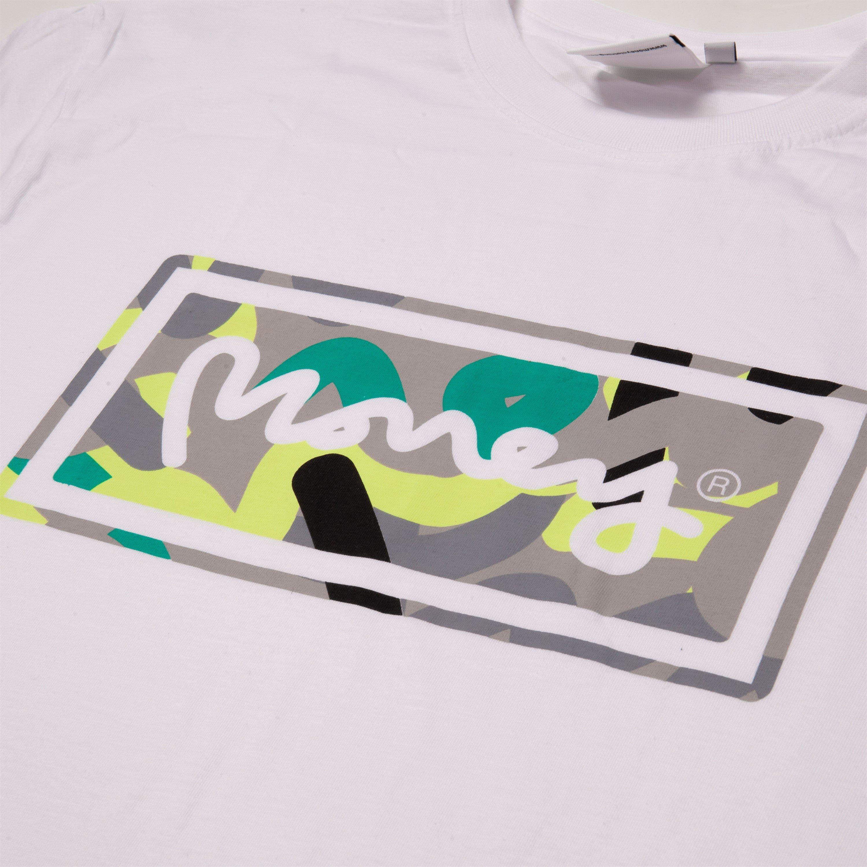 Zwart/Wit/Grijs - Money - 5-Pack Sig Camo Print T-Shirts - 6