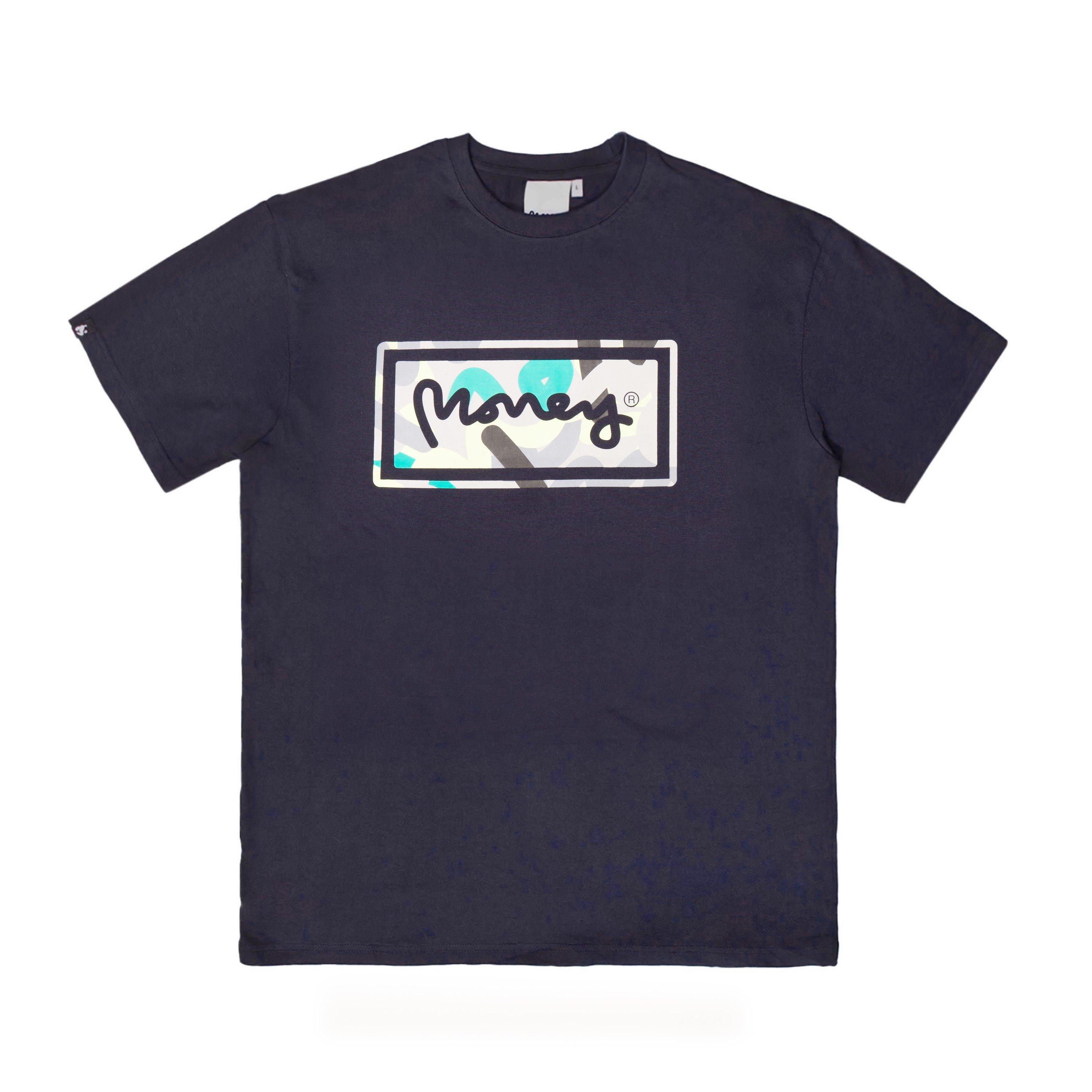 Zwart/Wit/Grijs - Money - 5-Pack Sig Camo Print T-Shirts - 9