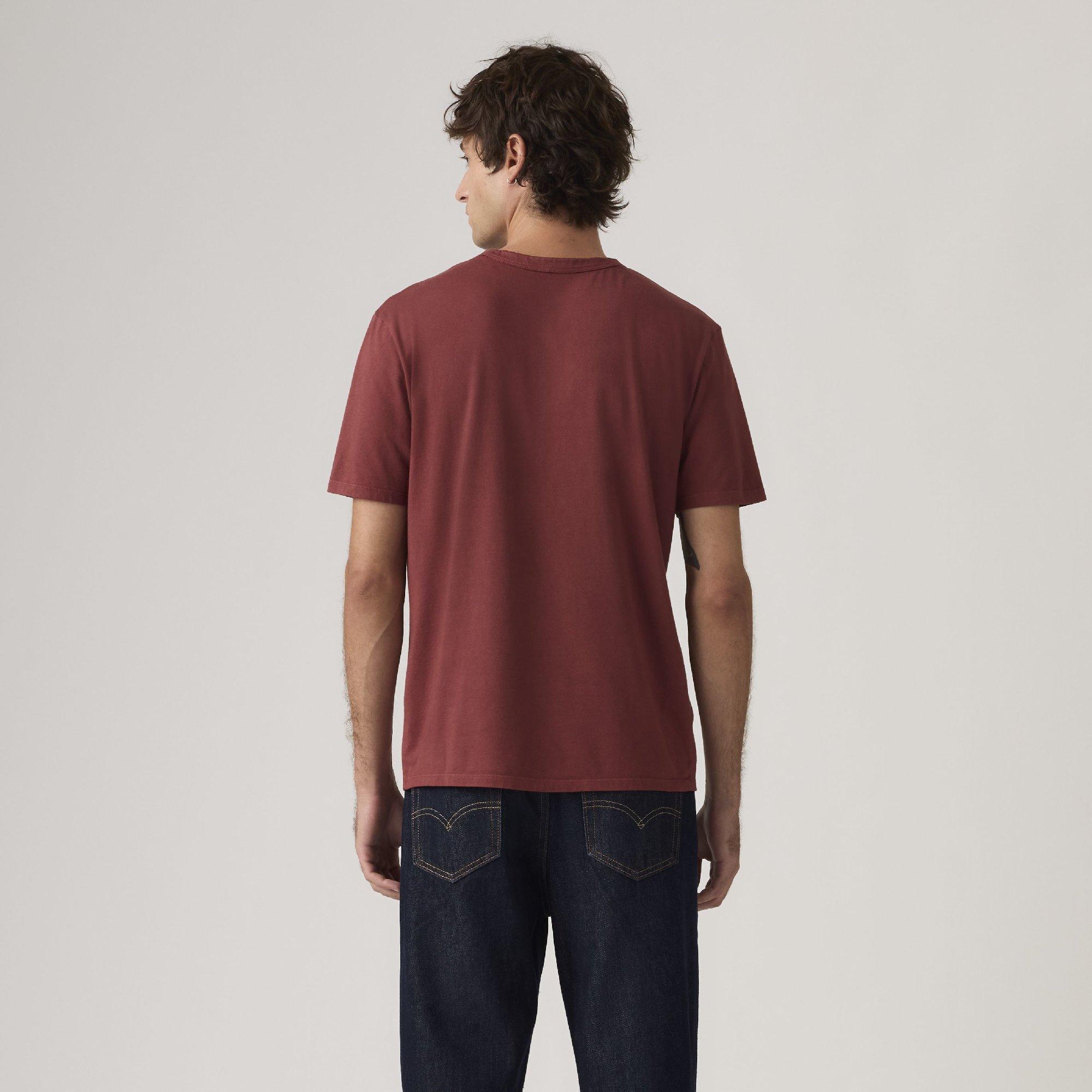 OXBLOOD RED - Levis - Levis Orig T-Shirt Sn99 - 3
