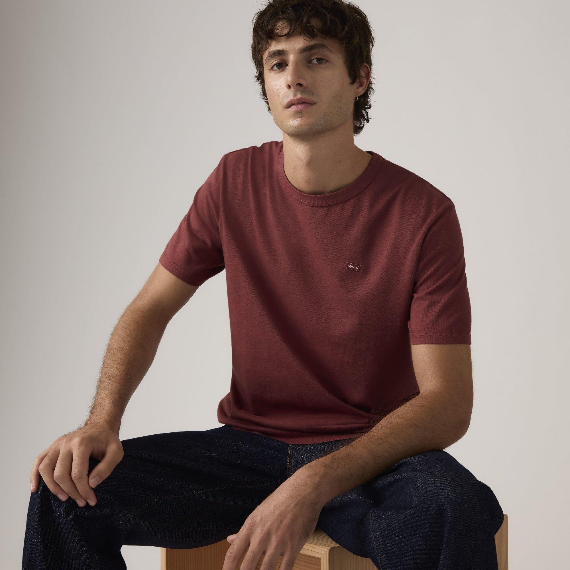 OXBLOOD RED - Levis - Levis Orig T-Shirt Sn99 - 4