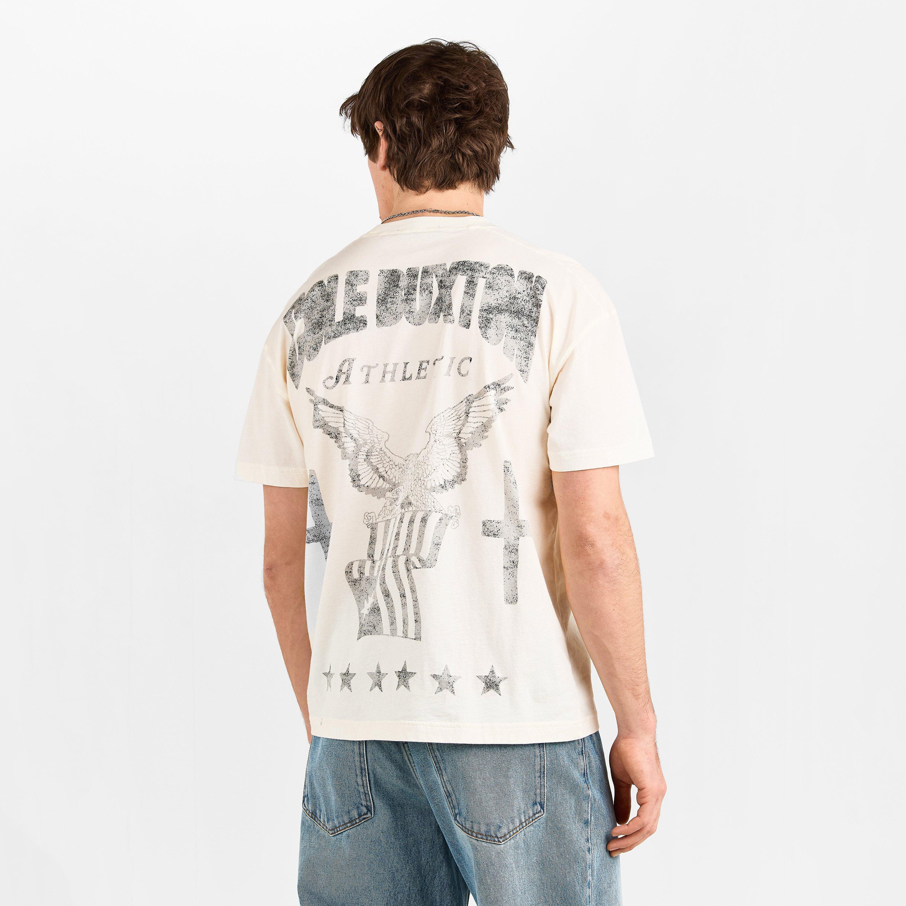 Vintage White - Cole Buxton - Men's Patriot Oversized T-Shirt - 4