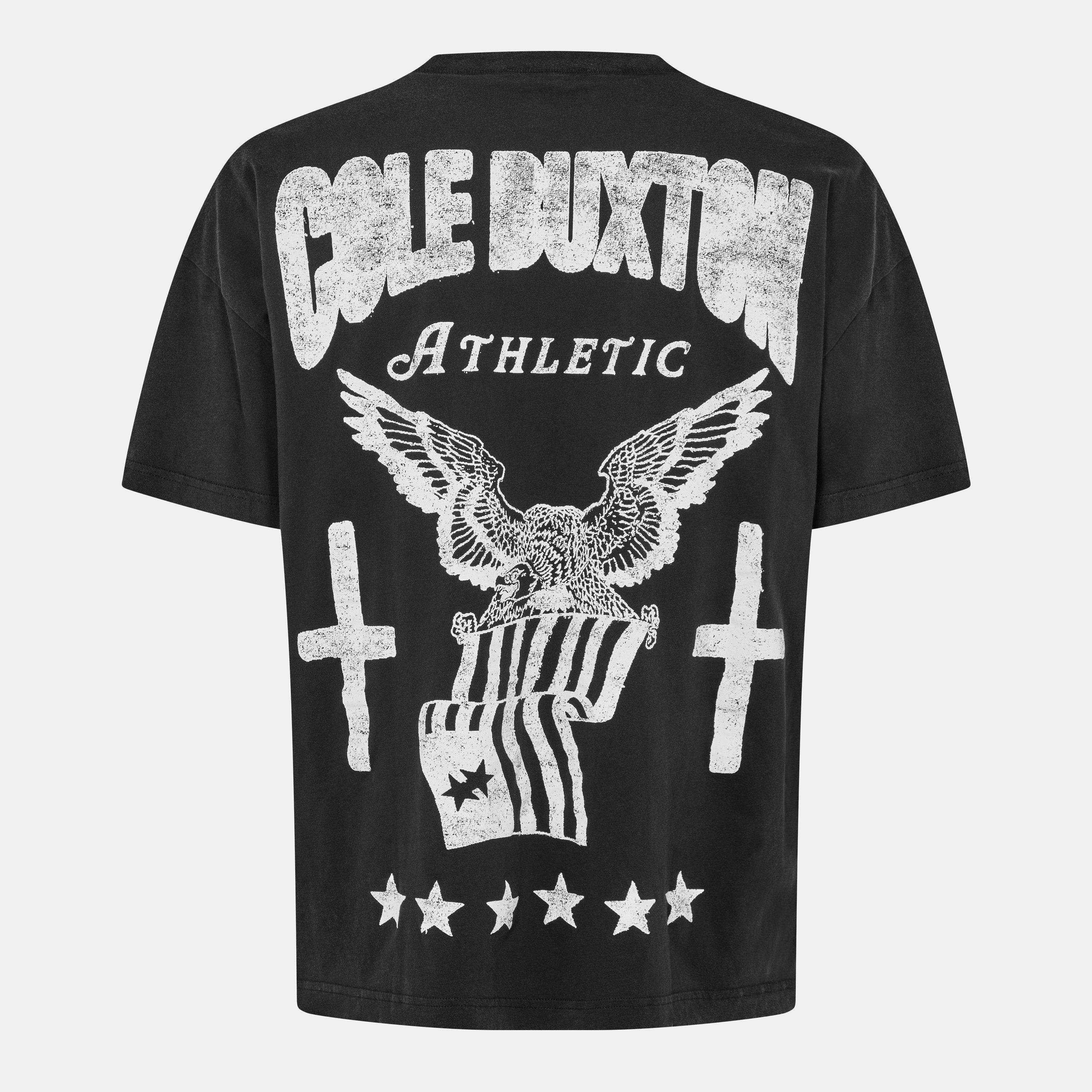 Vintage Black - Cole Buxton - Men's Patriot Oversized T-Shirt - 2