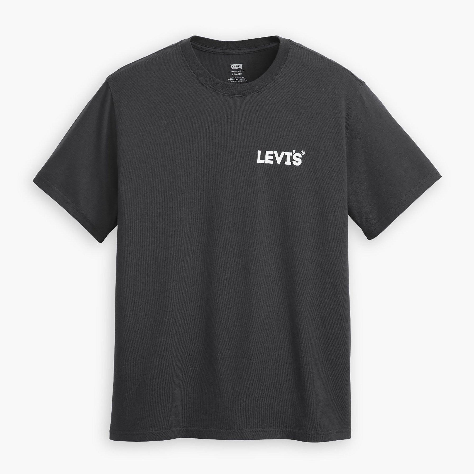 Men's Headline Logo Cotton Short-Sleeve Oversized-Fit T-Shirt