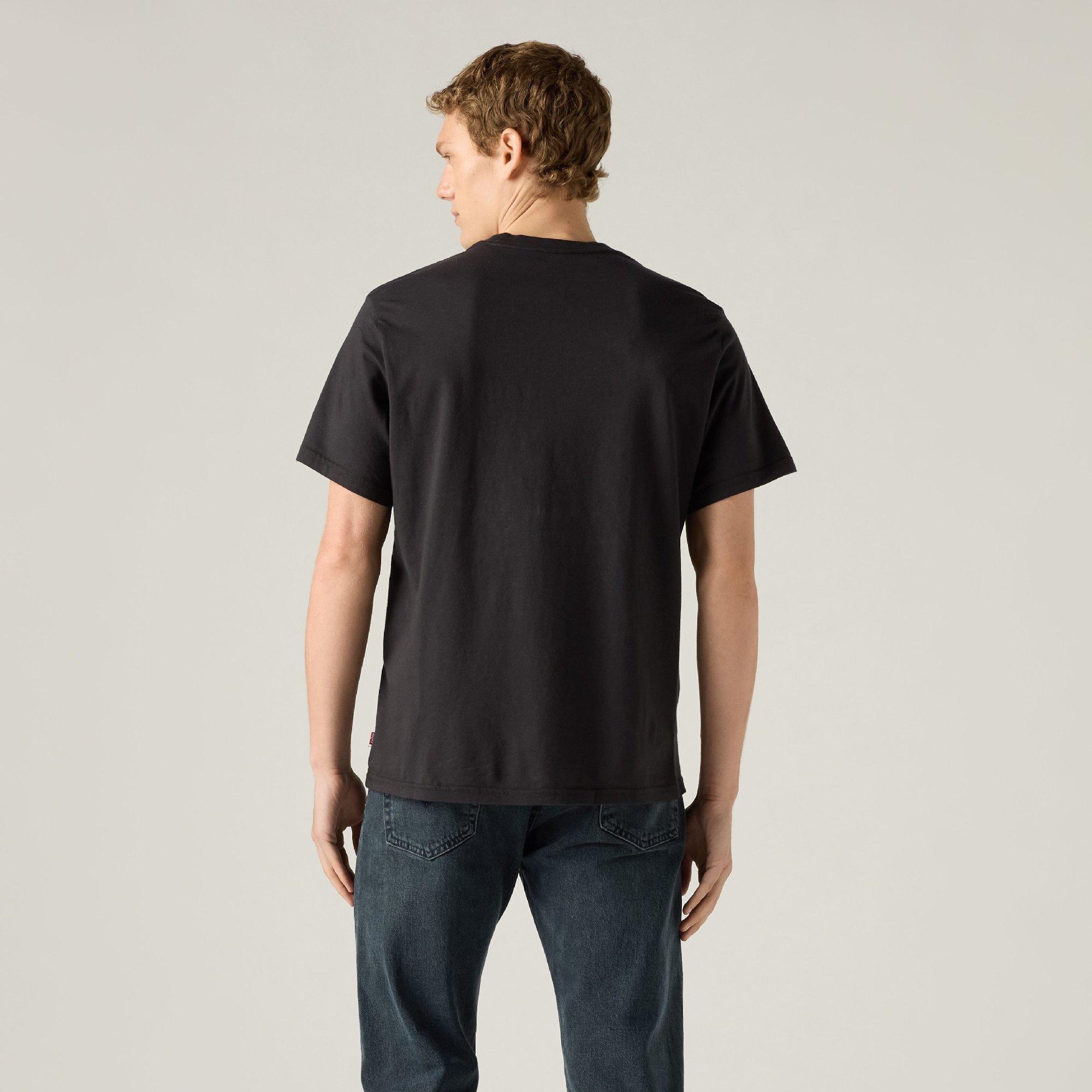 3 Caviar - Levis - Men's Headline Logo Cotton Short-Sleeve Oversized-Fit T-Shirt - 3