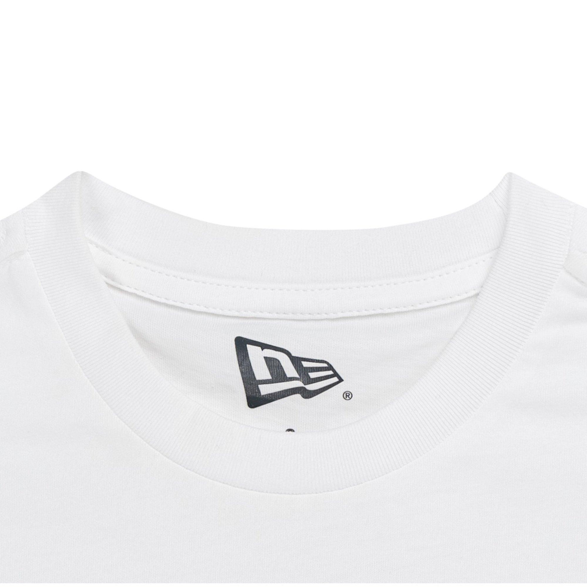 WHITE - New Era - Los Angeles Dodgers Hat Graphic T-Shirt - 3