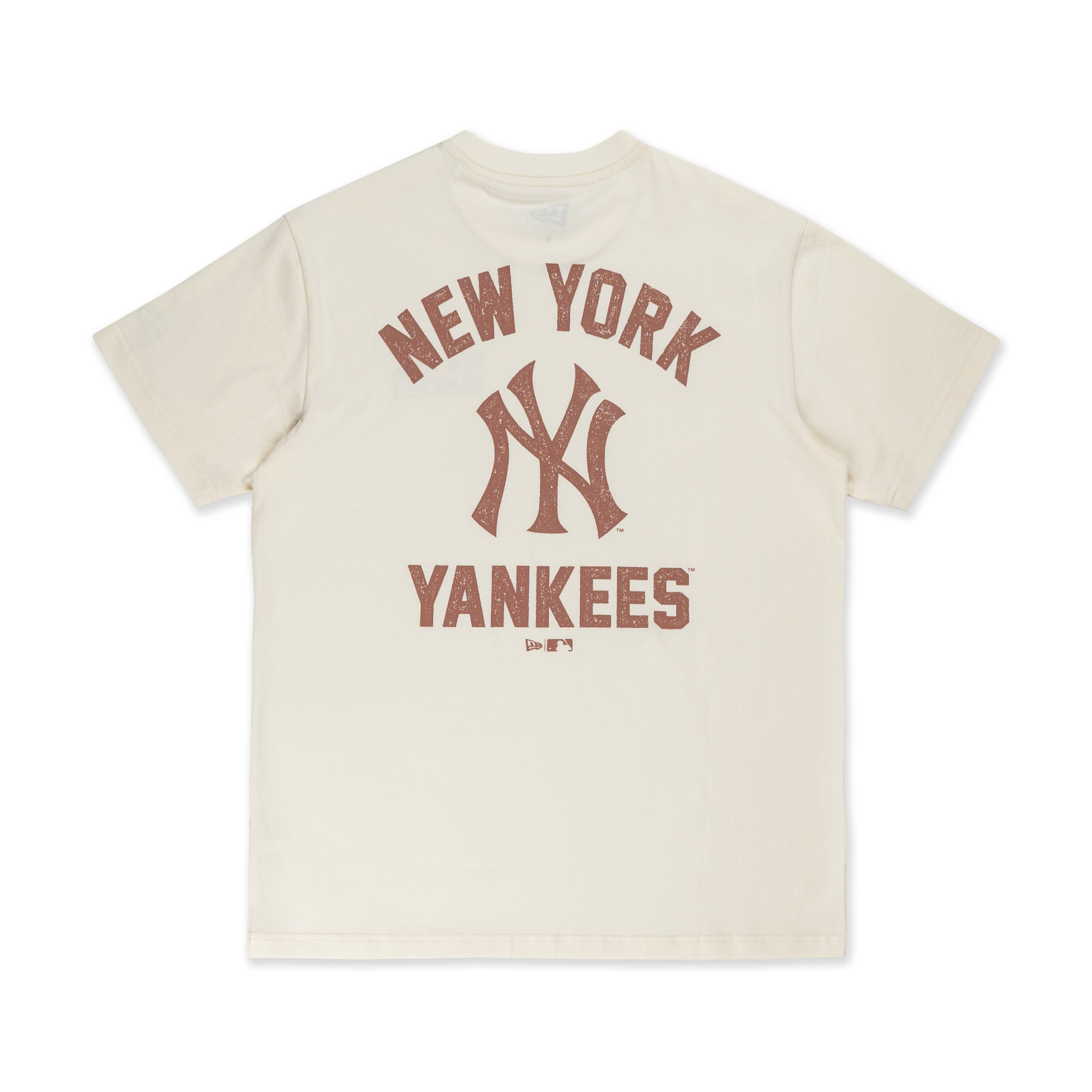 CHROME WHITE - New Era - Essential New York Yankees T-Shirt - 2