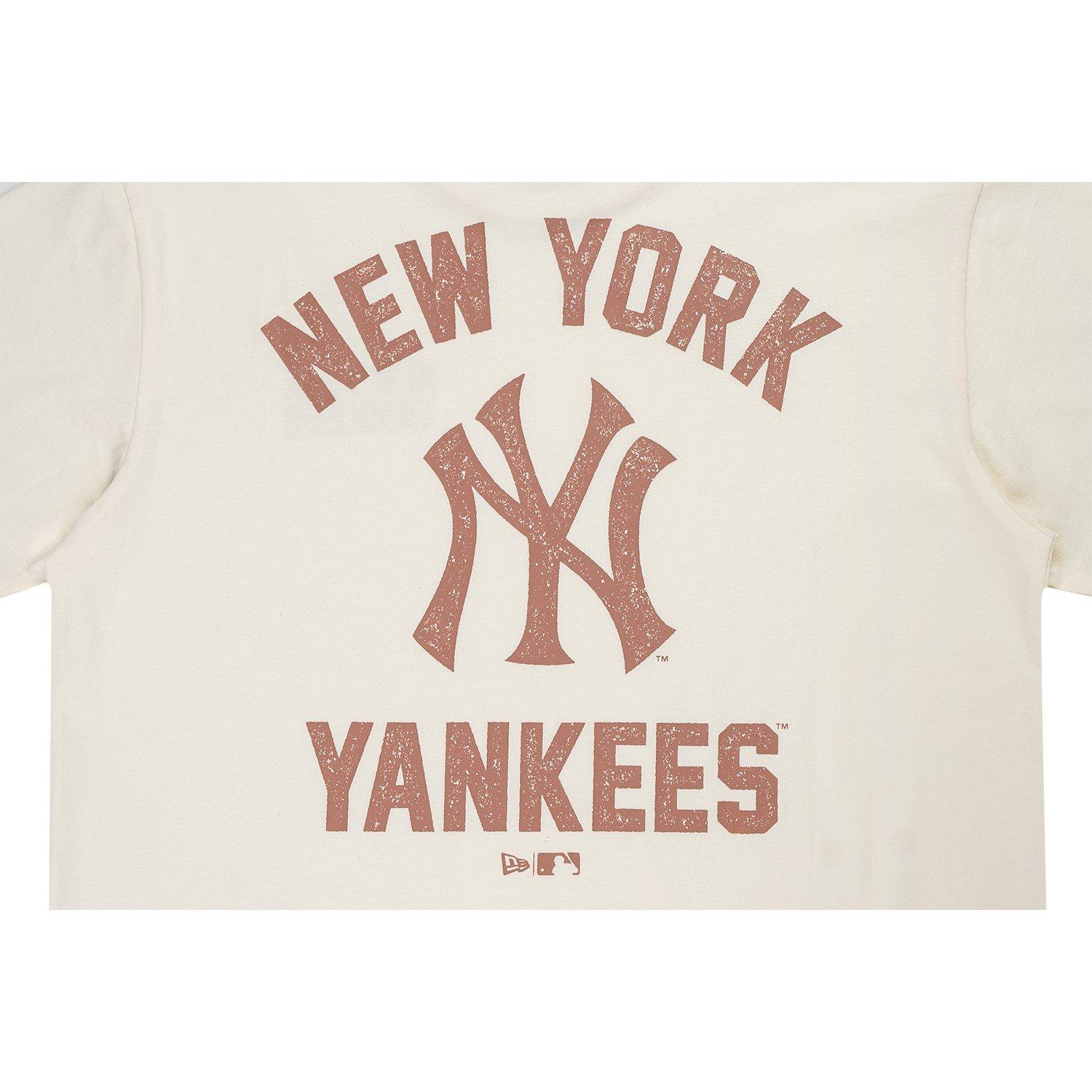 CHROME WHITE - New Era - Essential New York Yankees T-Shirt - 5