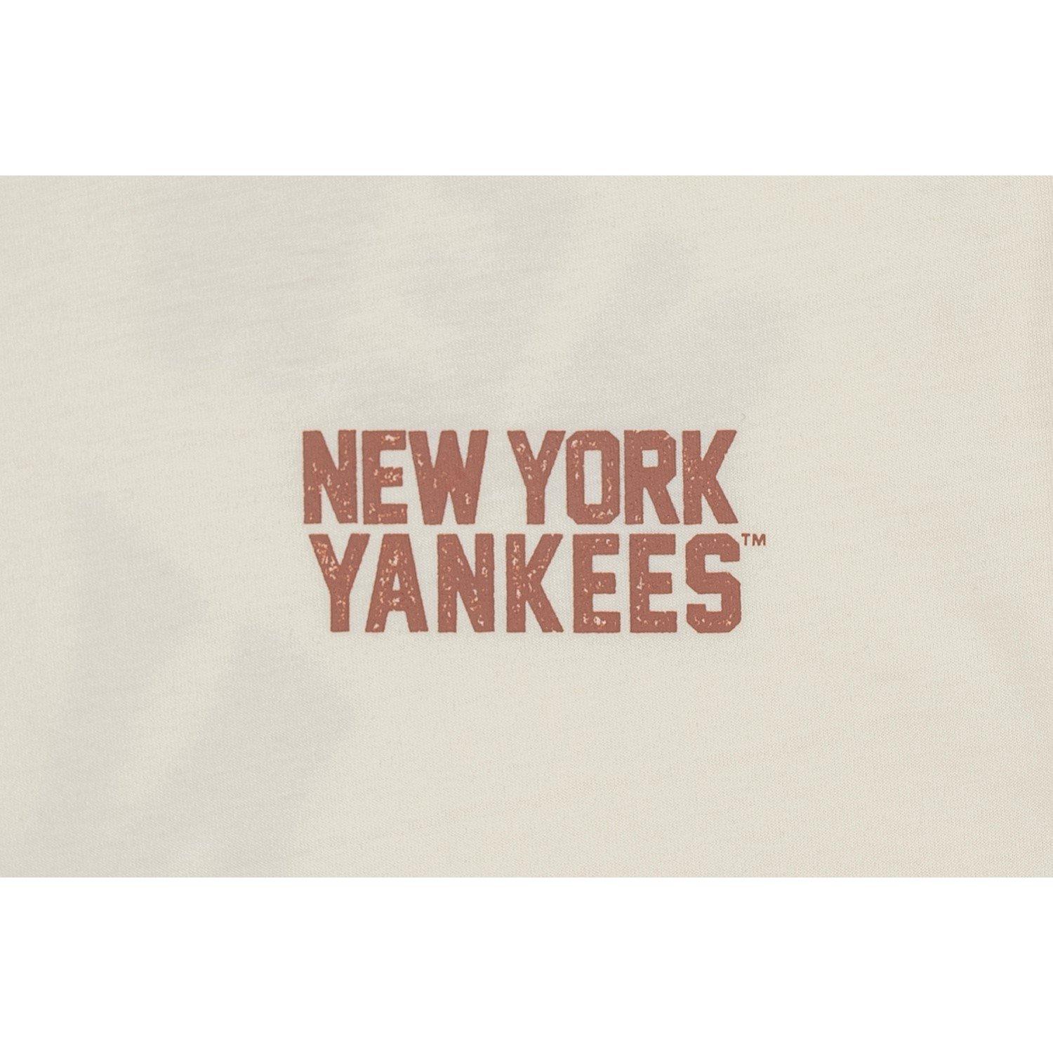 CHROME WHITE - New Era - Essential New York Yankees T-Shirt - 6