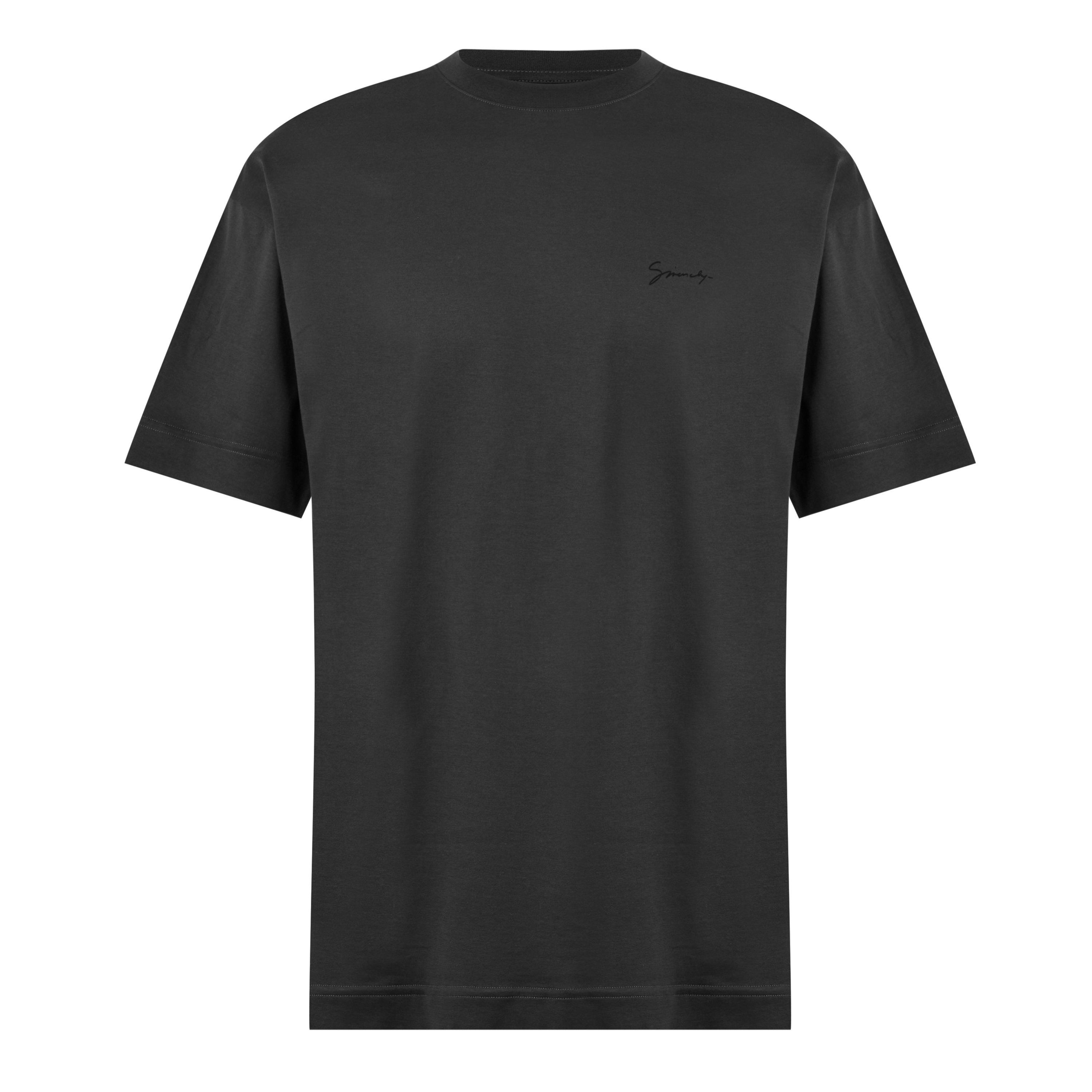 Charcoal - GIVENCHY - Back Logo T-Shirt - 5