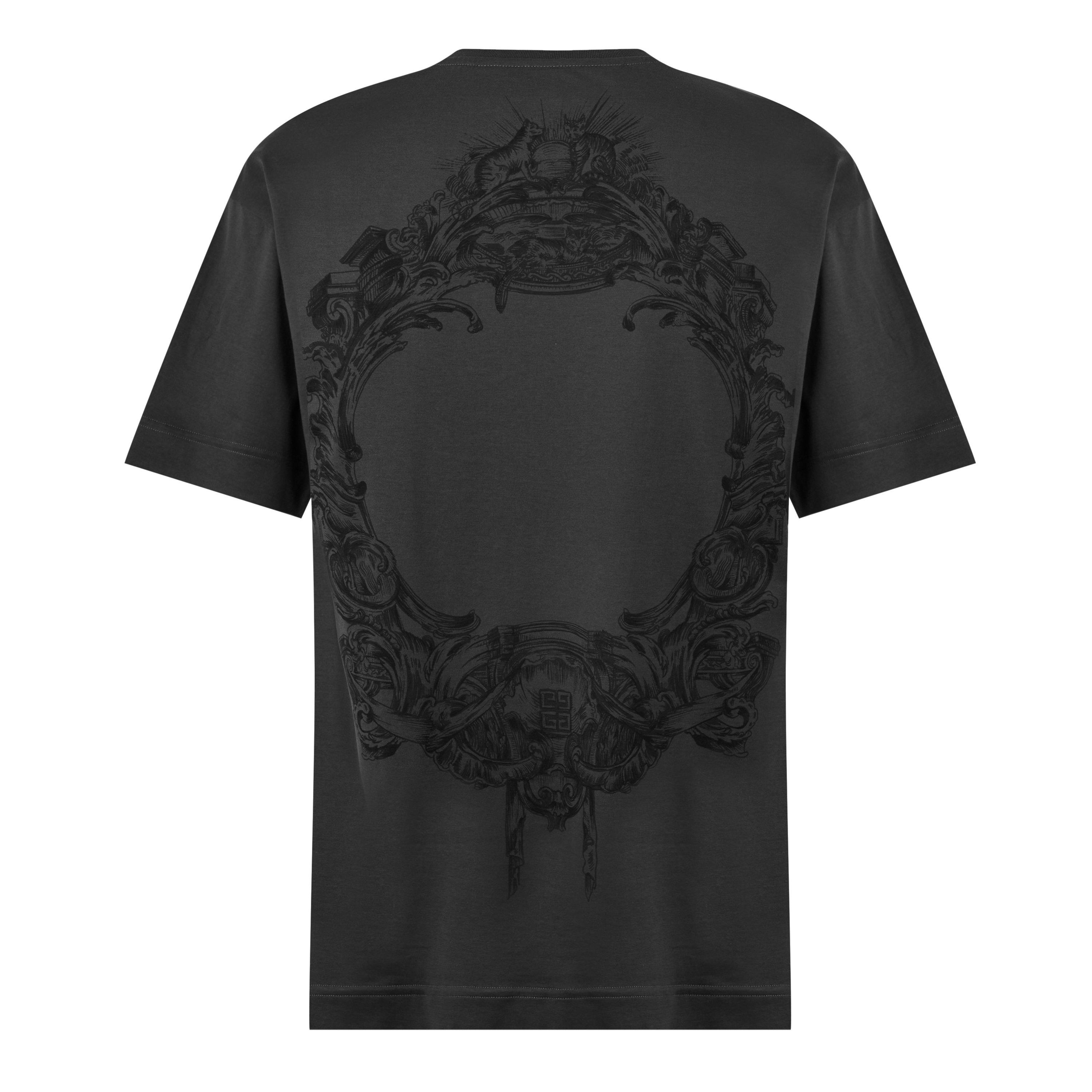 Charcoal - GIVENCHY - Back Logo T-Shirt - 6