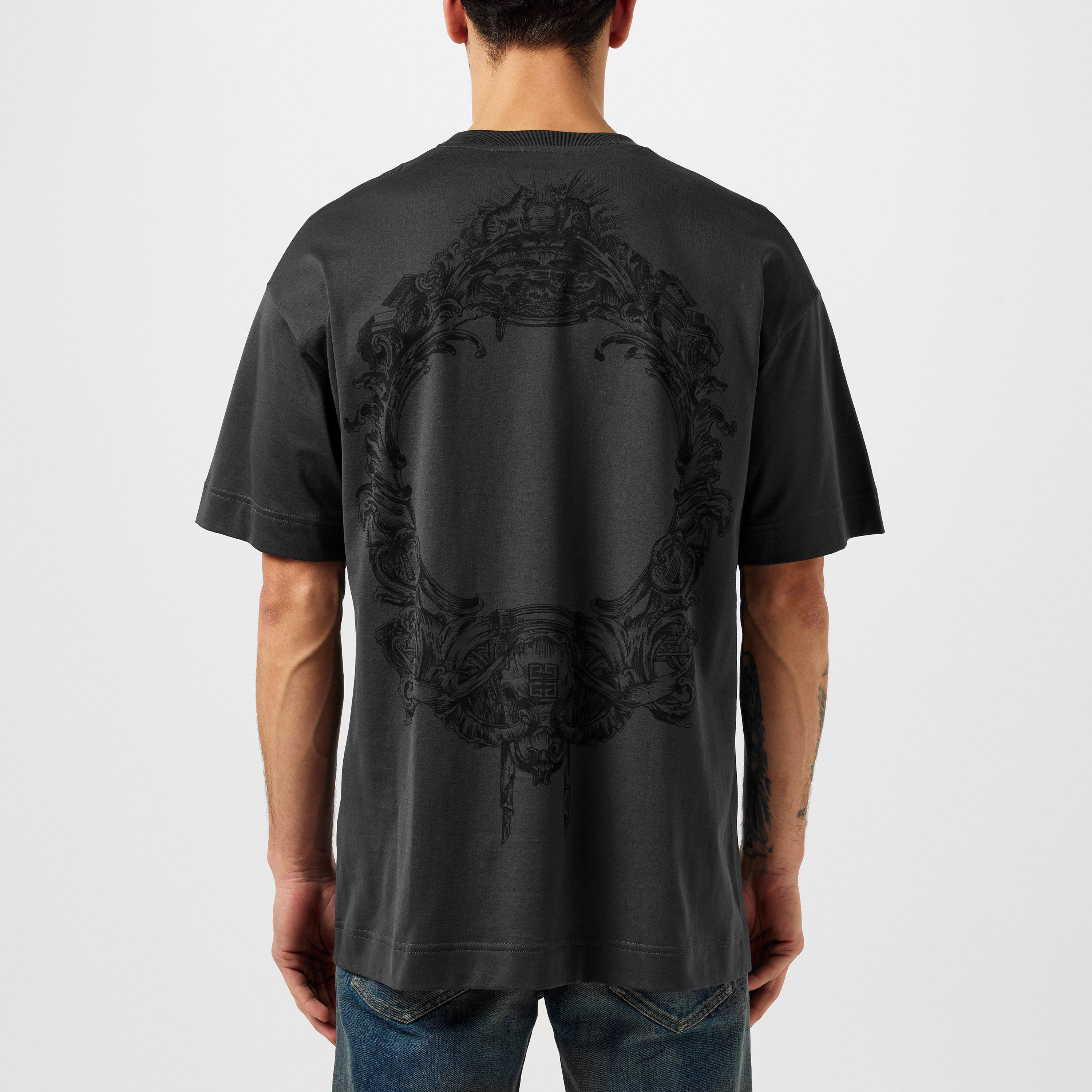 Charcoal - GIVENCHY - Back Logo T-Shirt - 3